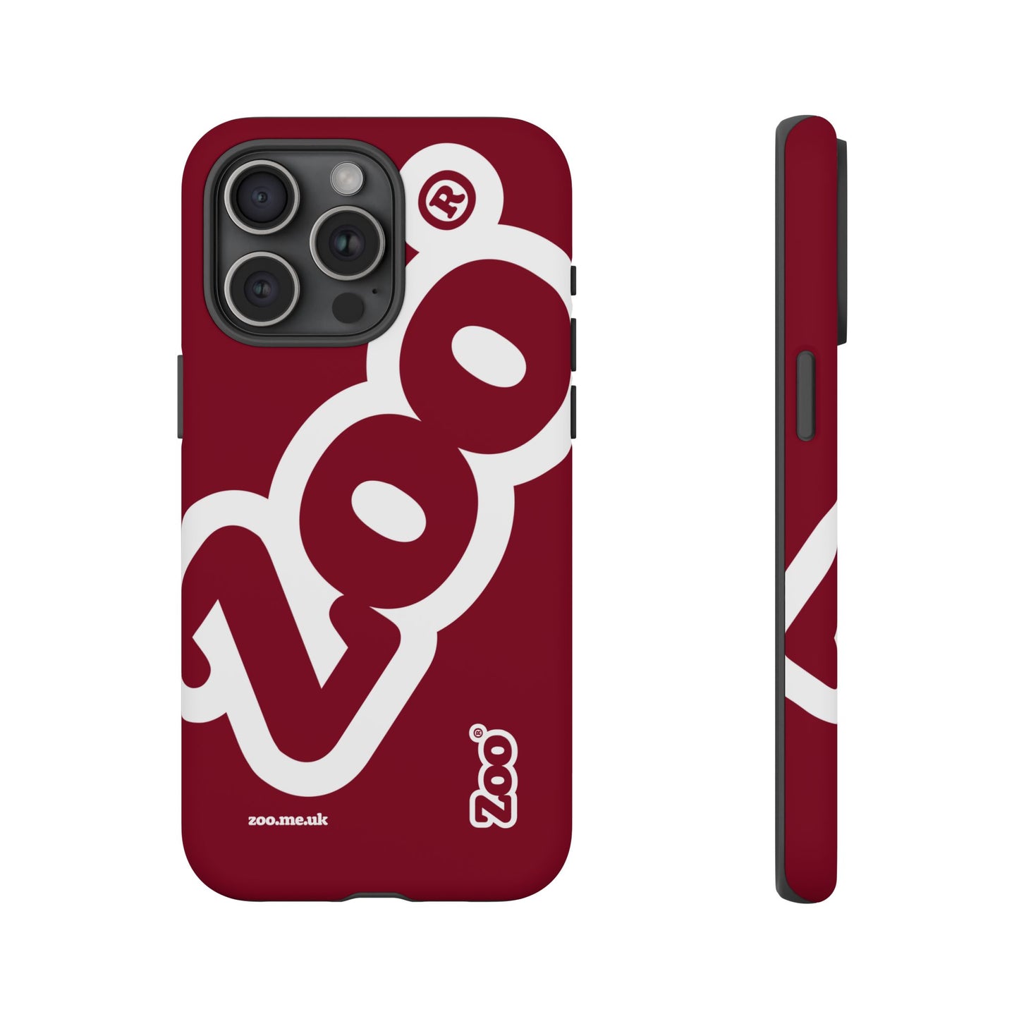 Zoo® Burgundy - Durable iPhone® Case