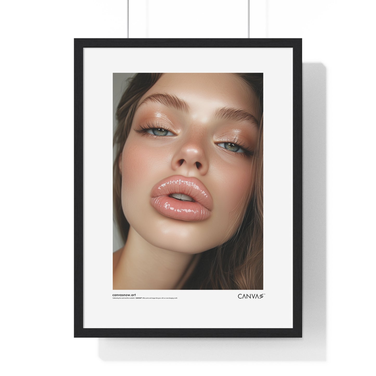 CANVAS™ BOTOX-YOUTH-AI Portrait Framed Poster