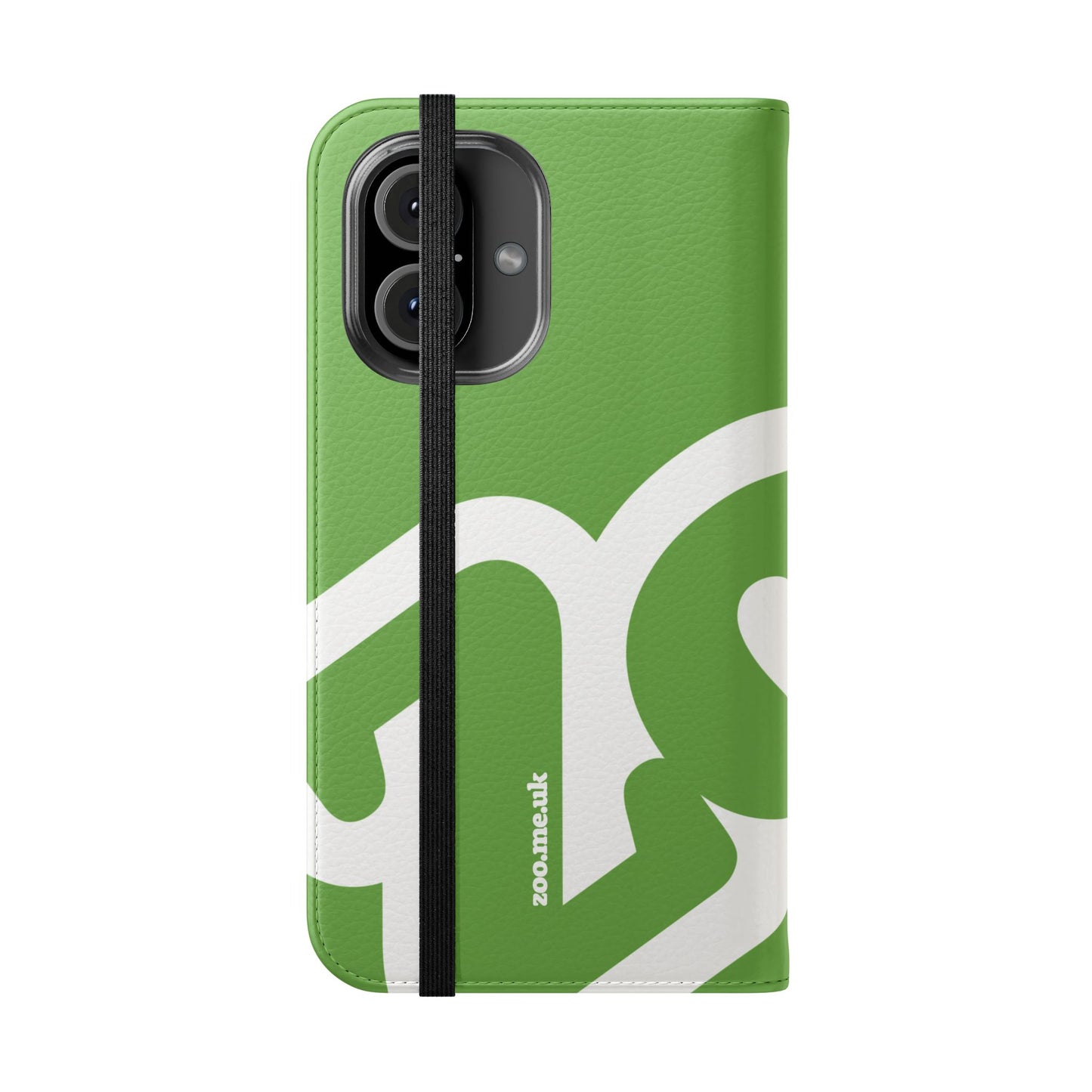 Zoo® Light Green Flip Case - Phone Wallet with Card Holder