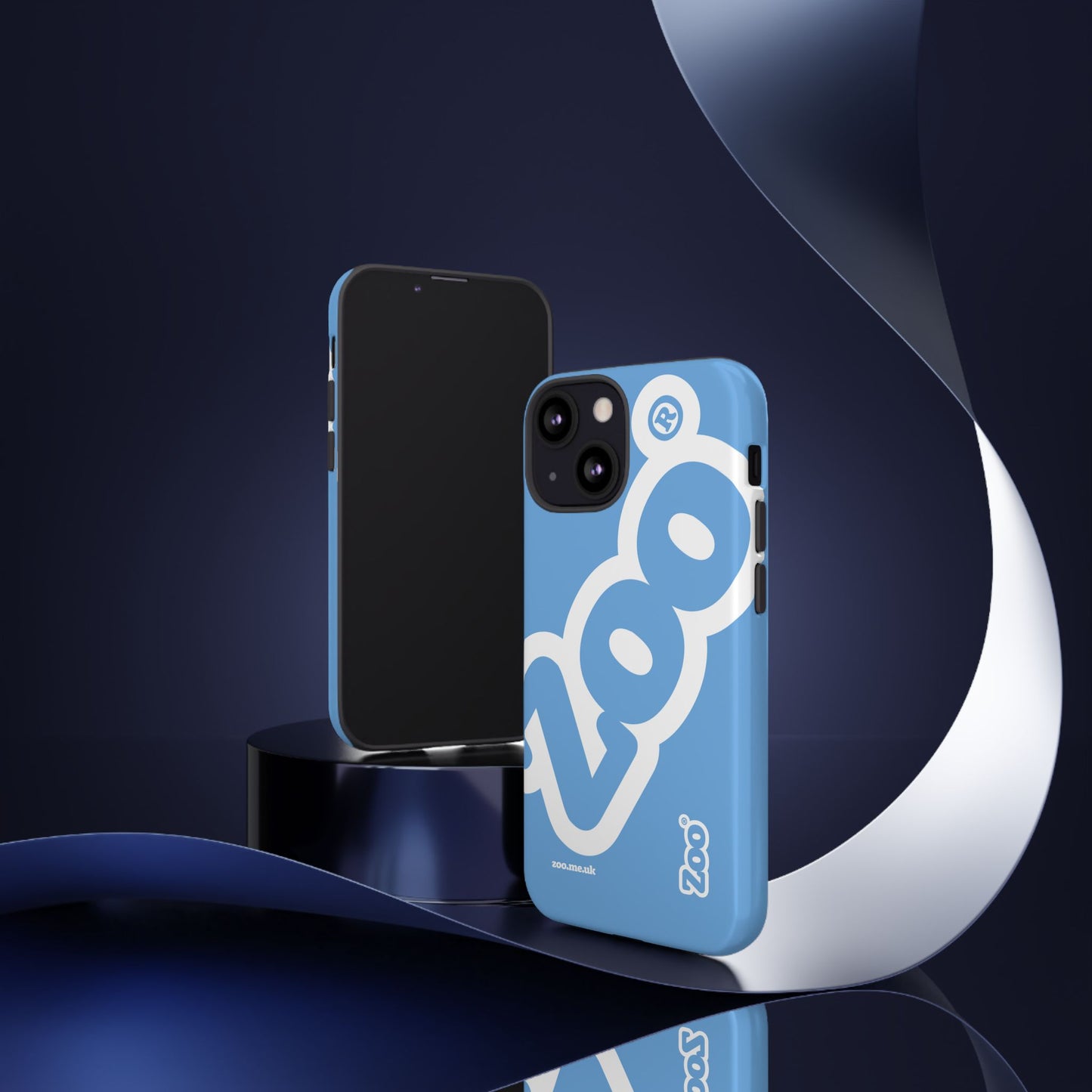 Zoo® Light Blue - Durable iPhone® Case