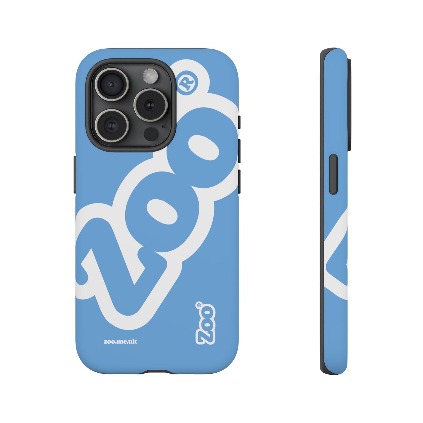 Zoo® Light Blue - Durable iPhone® Case