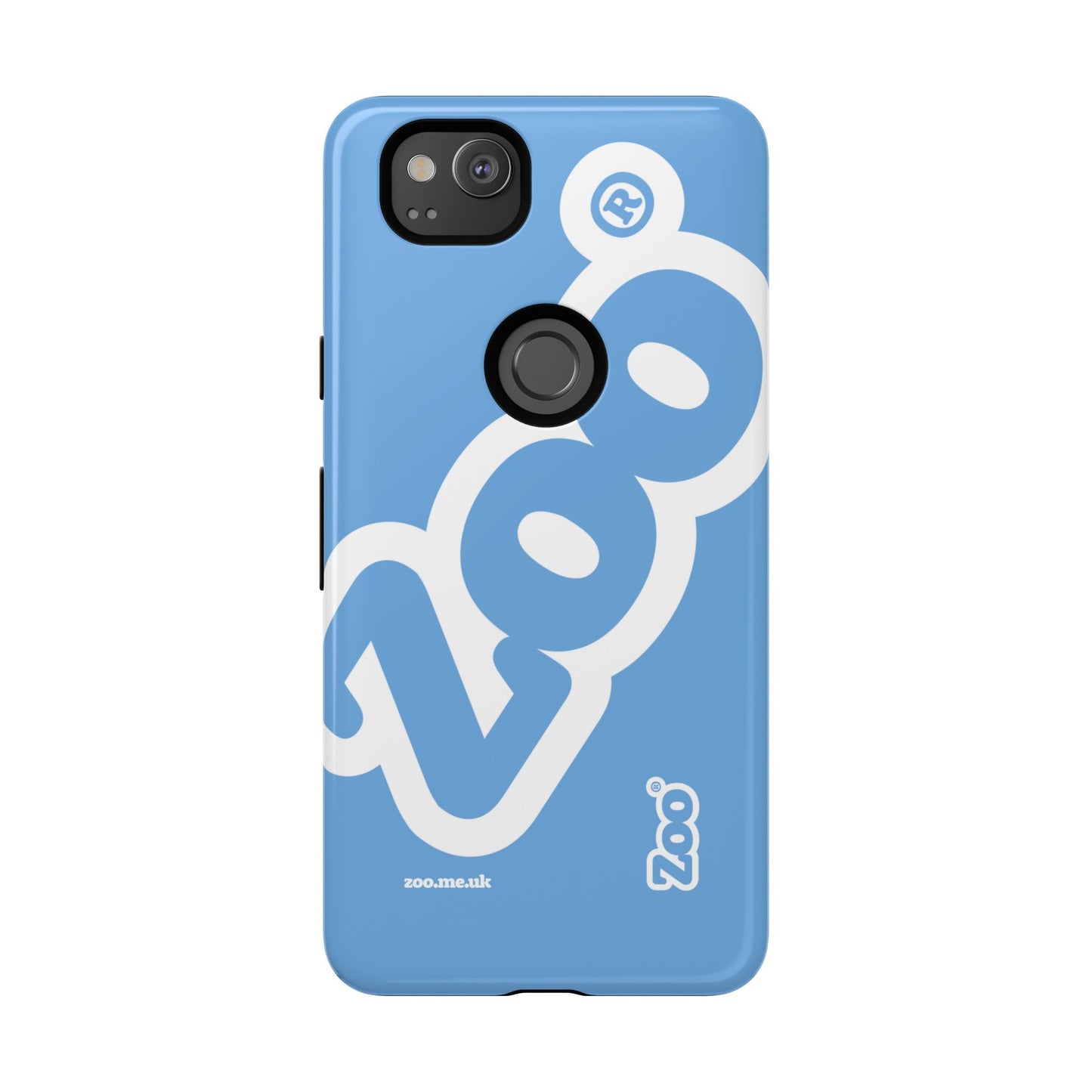 Zoo® Light Blue - Durable iPhone® Case