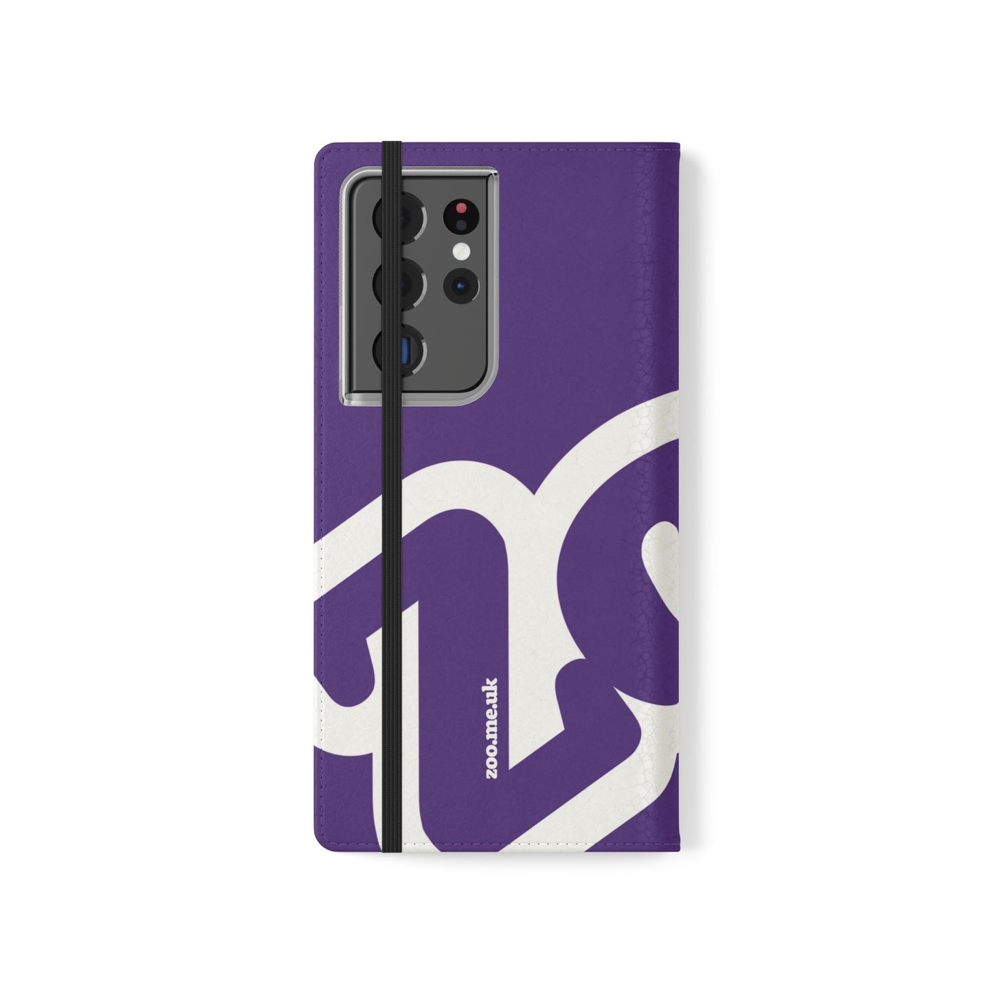 Zoo® Purple Flip Case - Phone Wallet with Card Holder