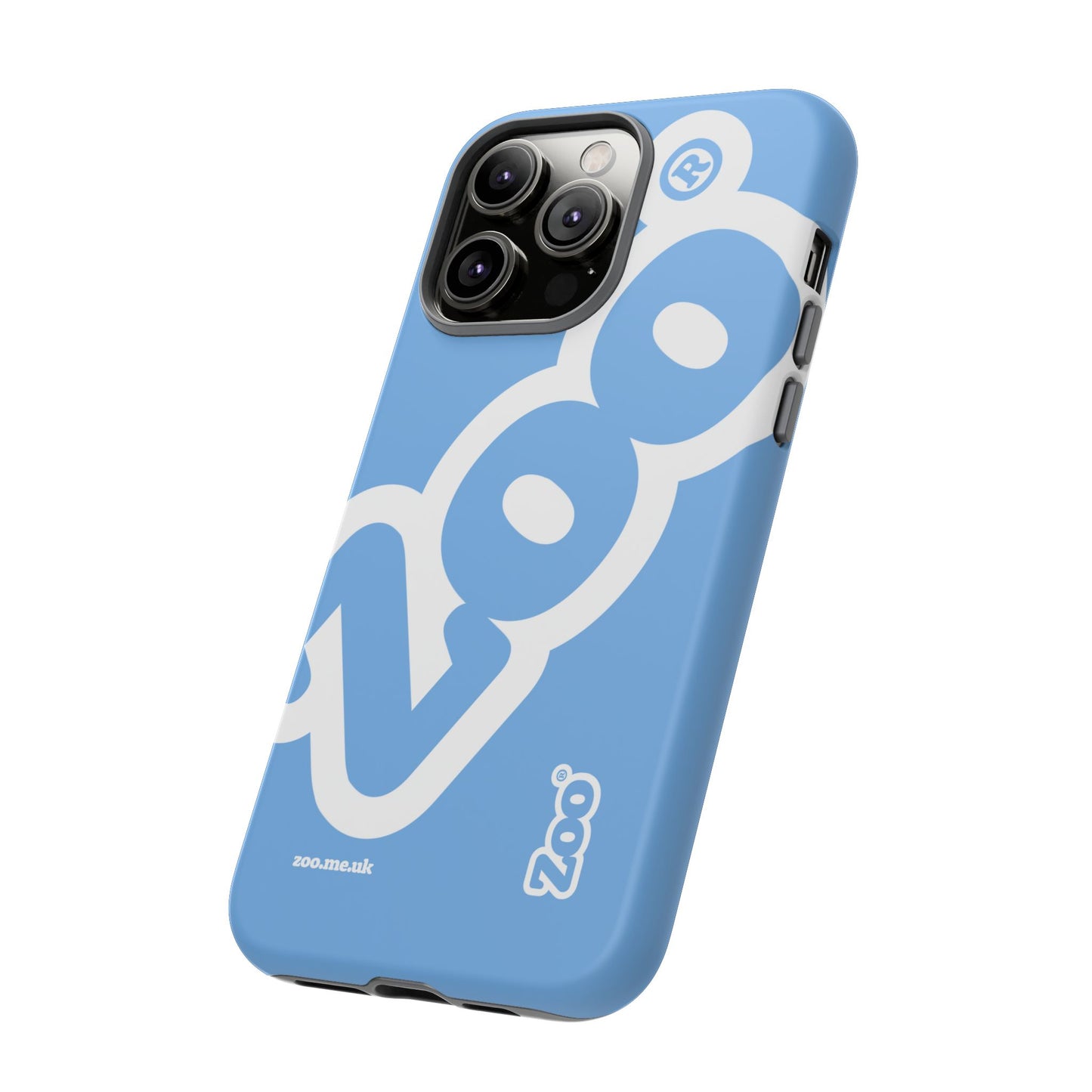 Zoo® Light Blue - Durable iPhone® Case