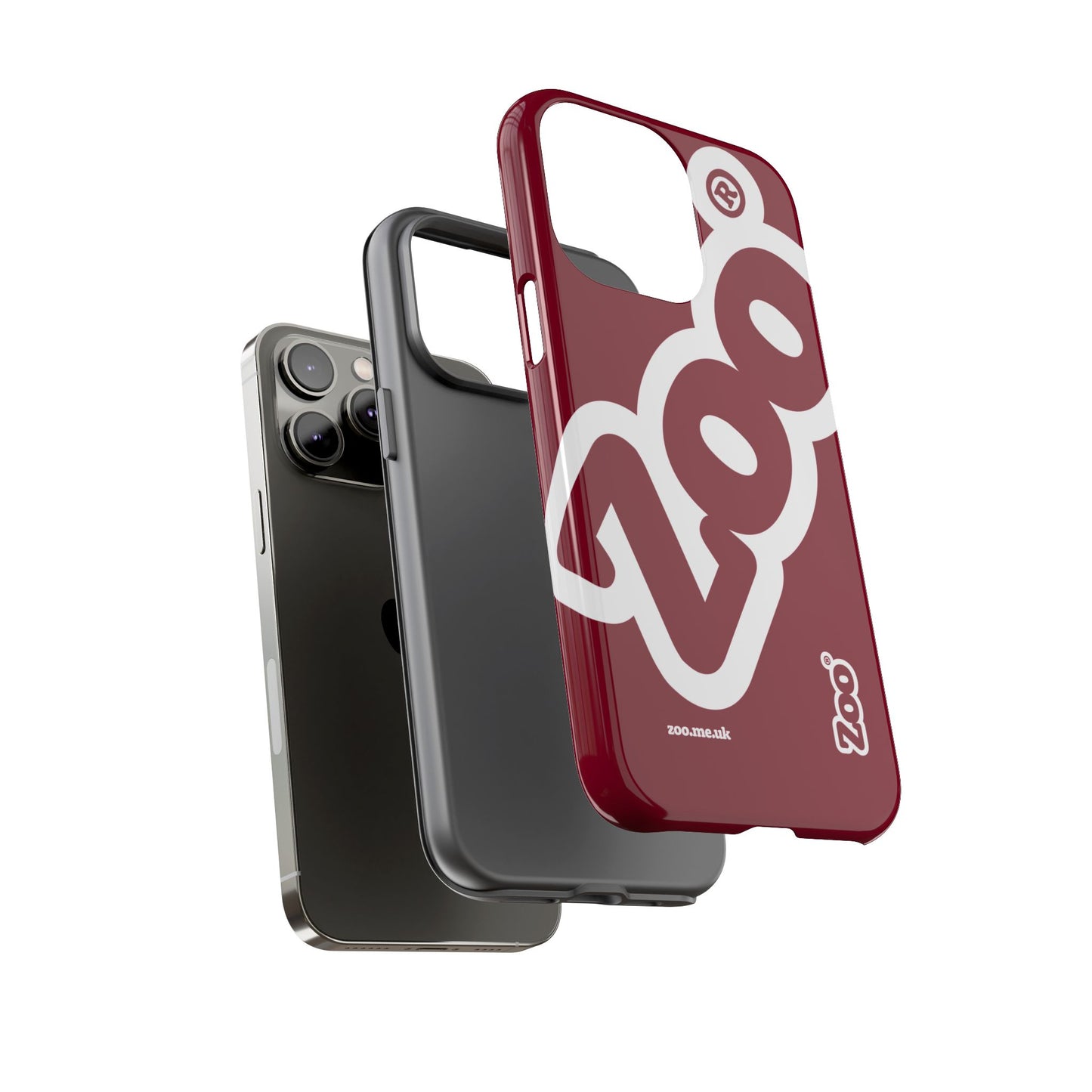 Zoo® Burgundy - Durable iPhone® Case