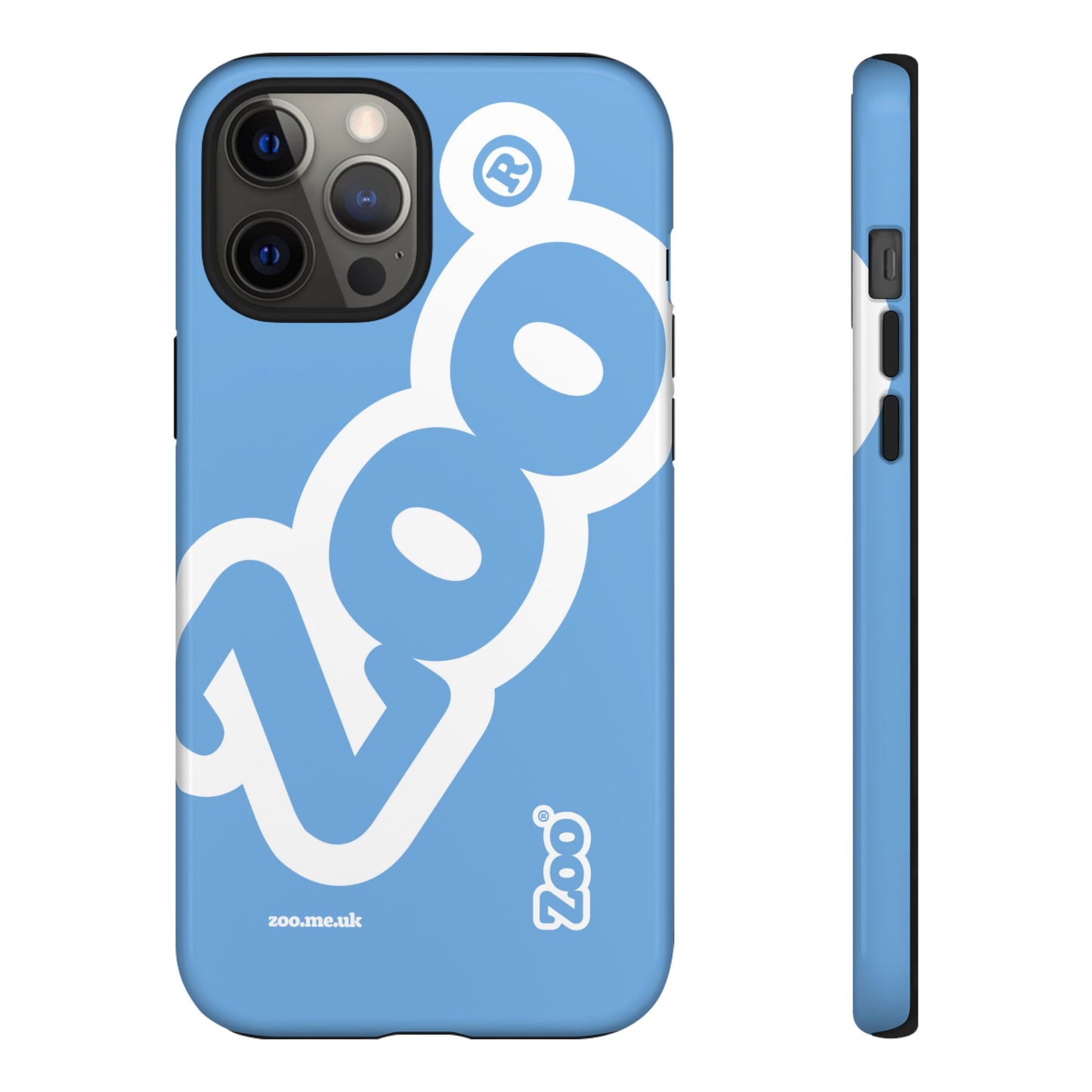 Zoo® Light Blue - Durable iPhone® Case