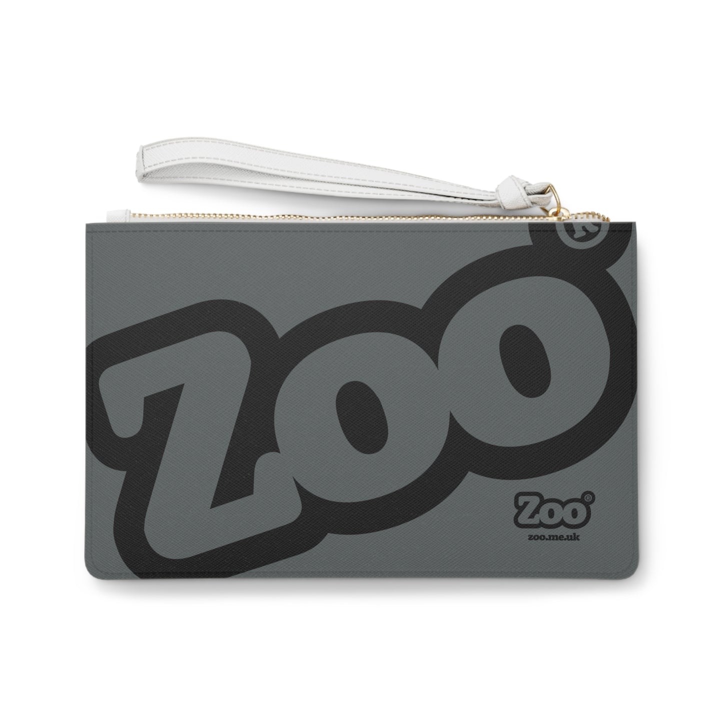 Zoo® Dark Grey with Black Clutch Bag