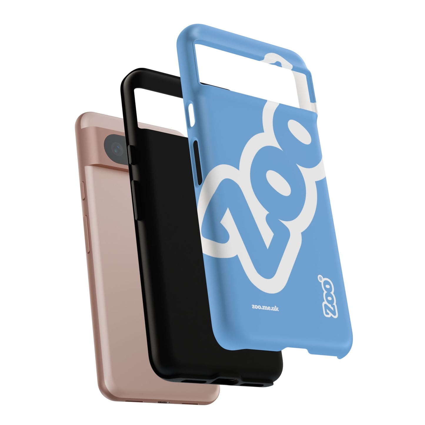 Zoo® Light Blue - Durable iPhone® Case