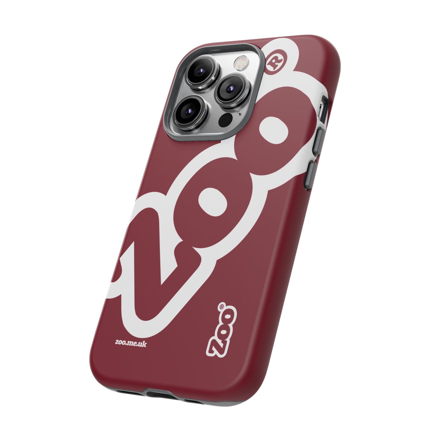 Zoo® Burgundy - Durable iPhone® Case