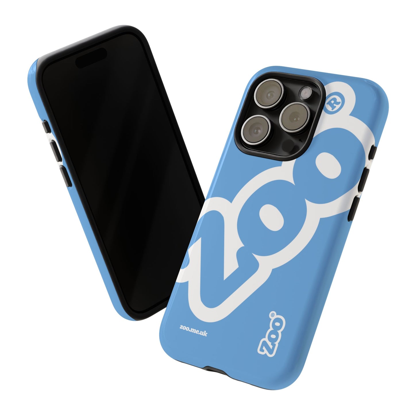 Zoo® Light Blue - Durable iPhone® Case