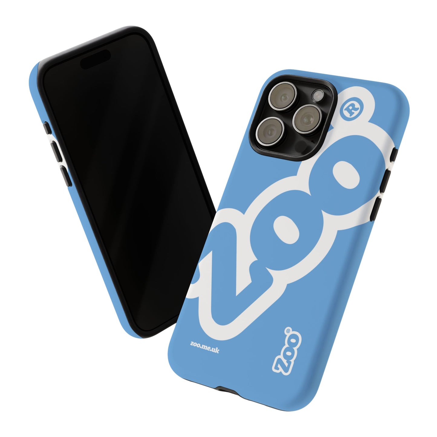 Zoo® Light Blue - Durable iPhone® Case