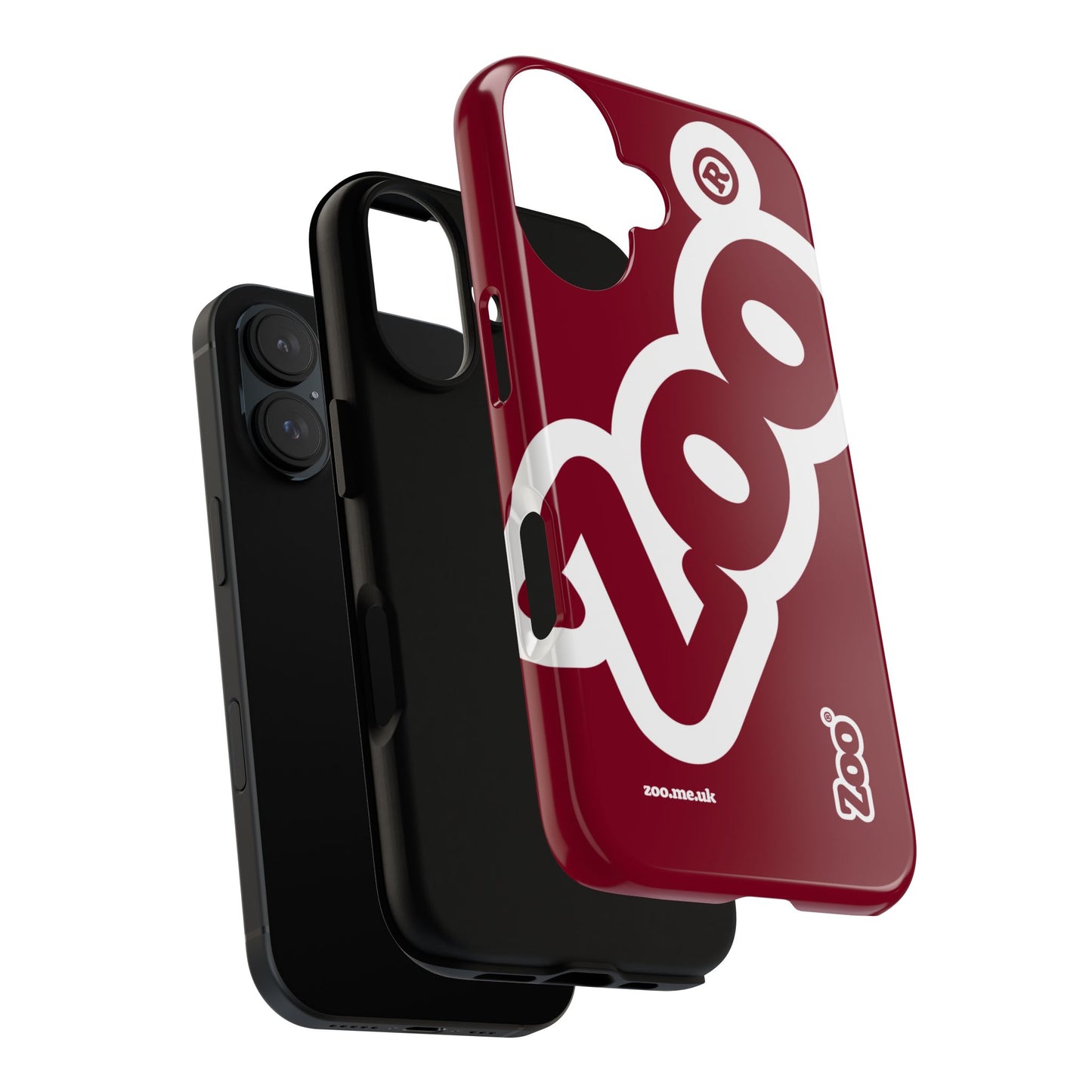 Zoo® Burgundy - Durable iPhone® Case