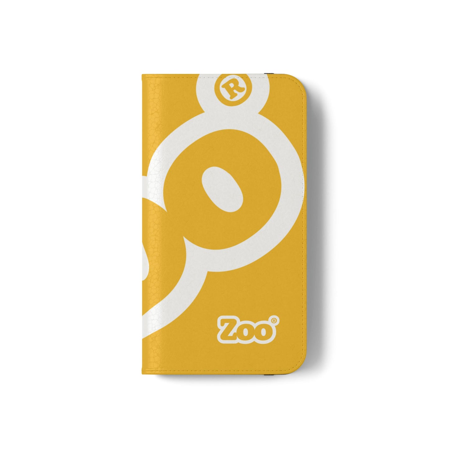 Zoo® Yellow Flip Case - Phone Wallet with Card Holder