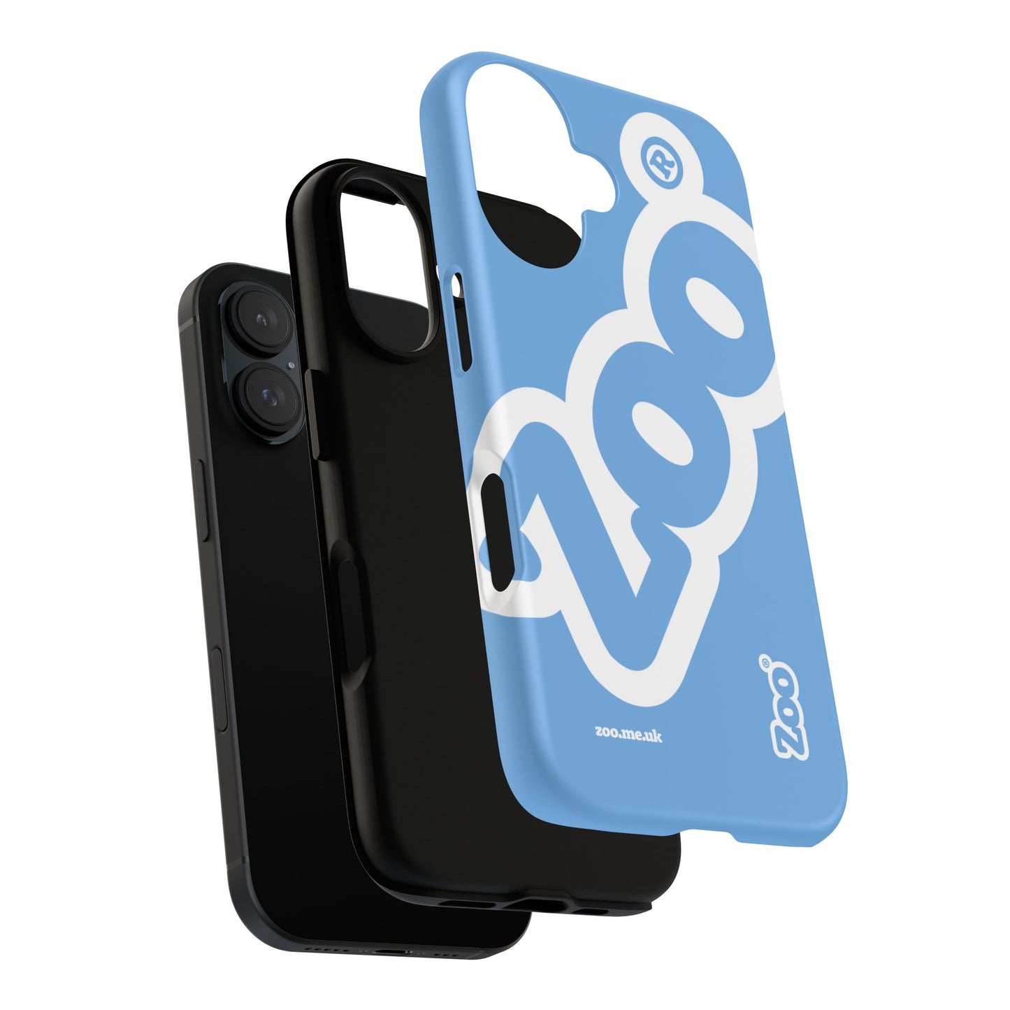 Zoo® Light Blue - Durable iPhone® Case