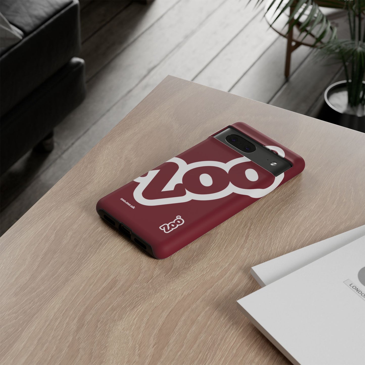 Zoo® Burgundy - Durable iPhone® Case