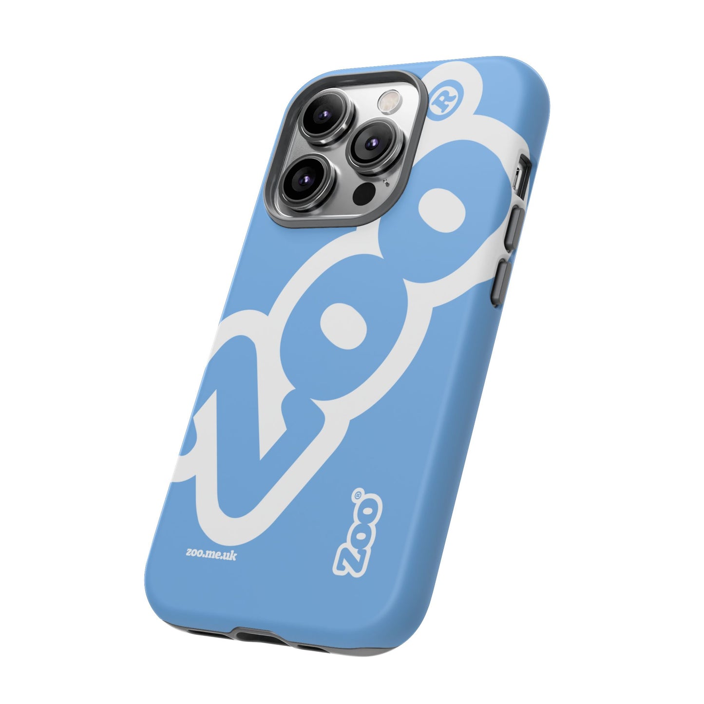 Zoo® Light Blue - Durable iPhone® Case