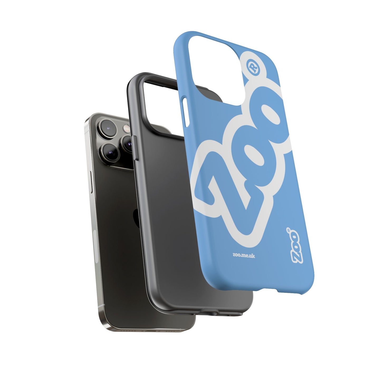 Zoo® Light Blue - Durable iPhone® Case