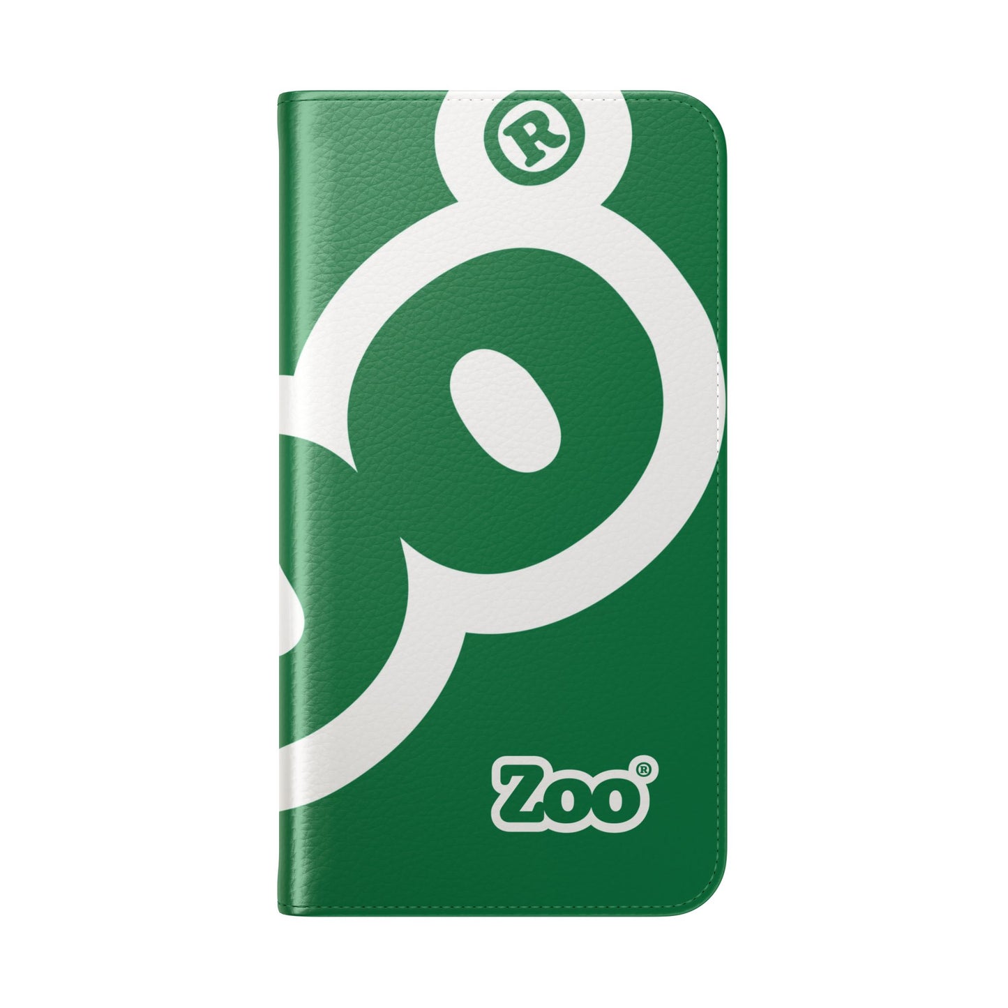 Zoo® Dark Green Flip Case - Phone Wallet with Card Holder