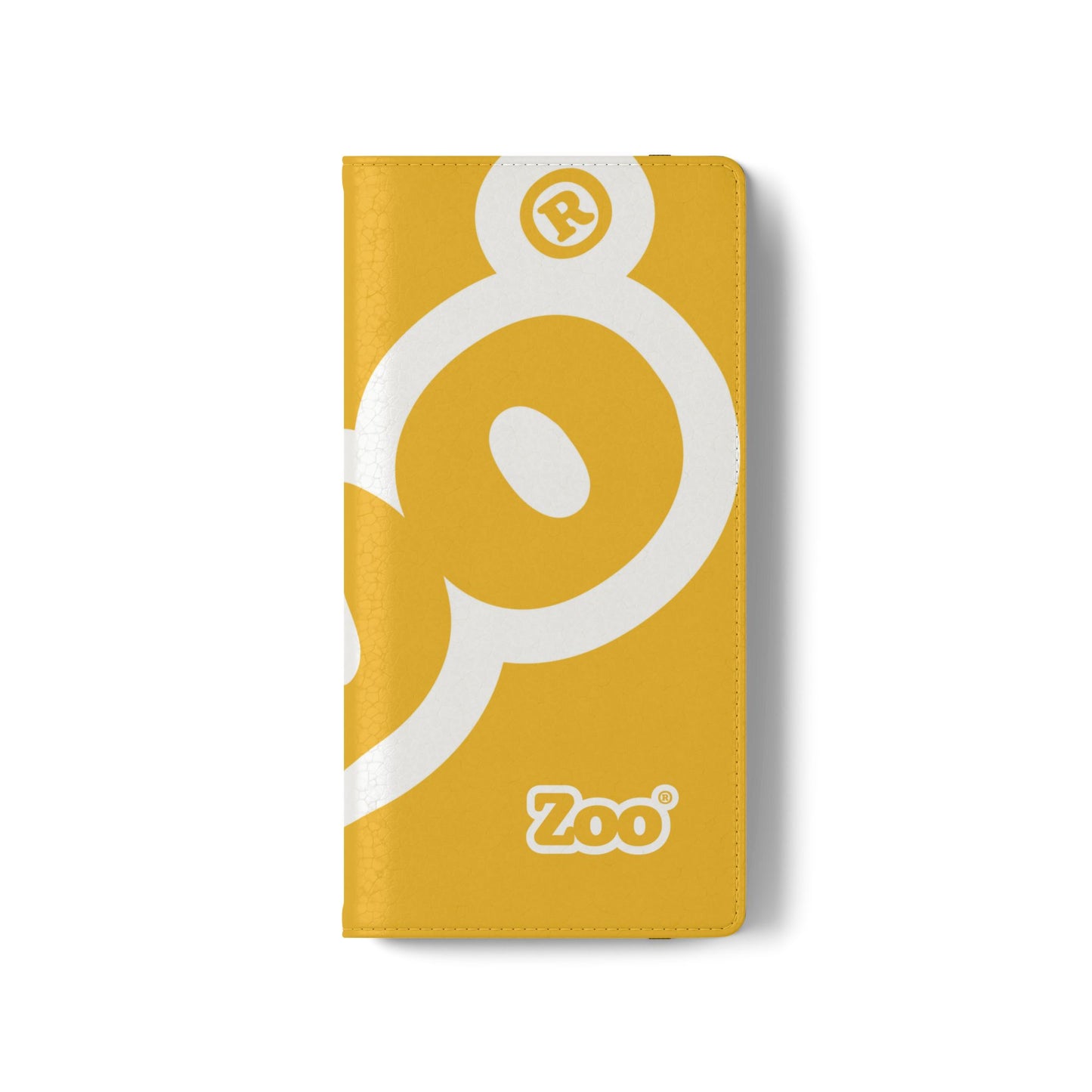 Zoo® Yellow Flip Case - Phone Wallet with Card Holder