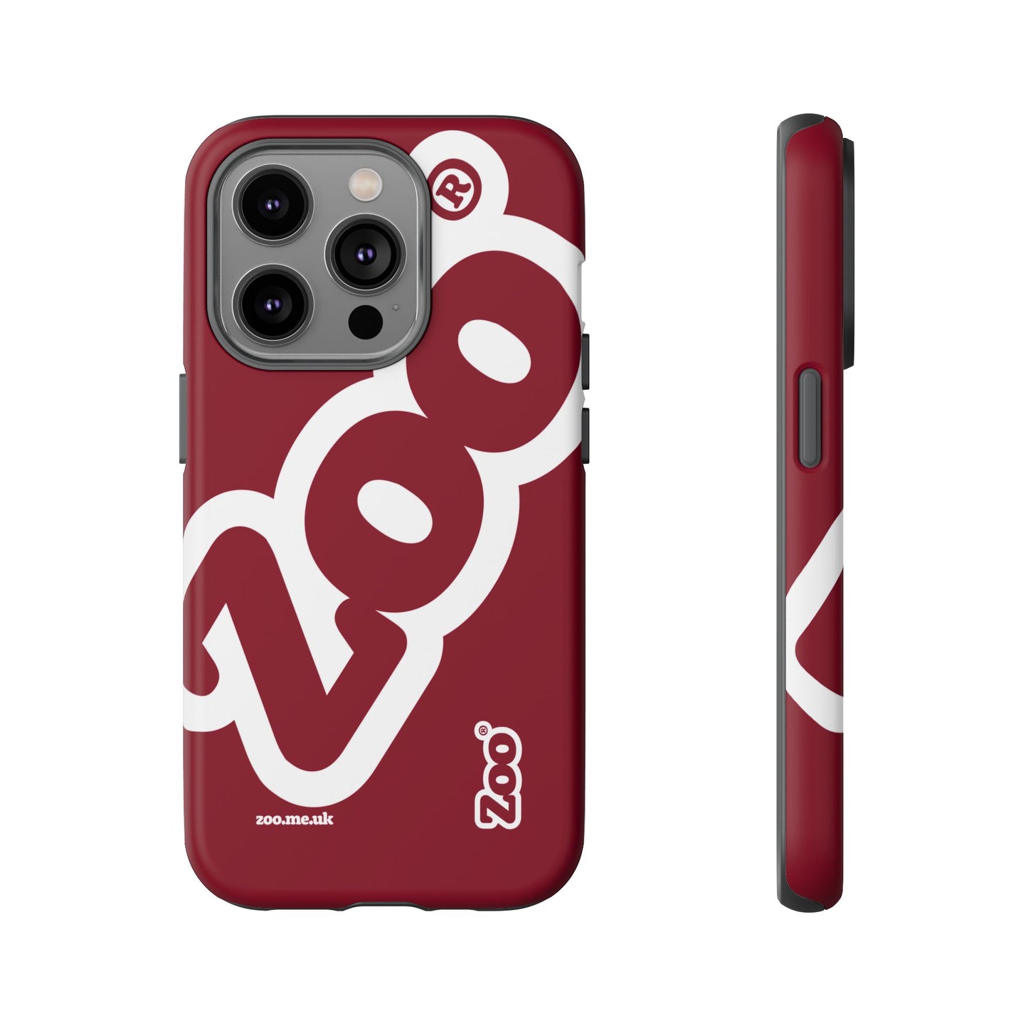 Zoo® Burgundy - Durable iPhone® Case