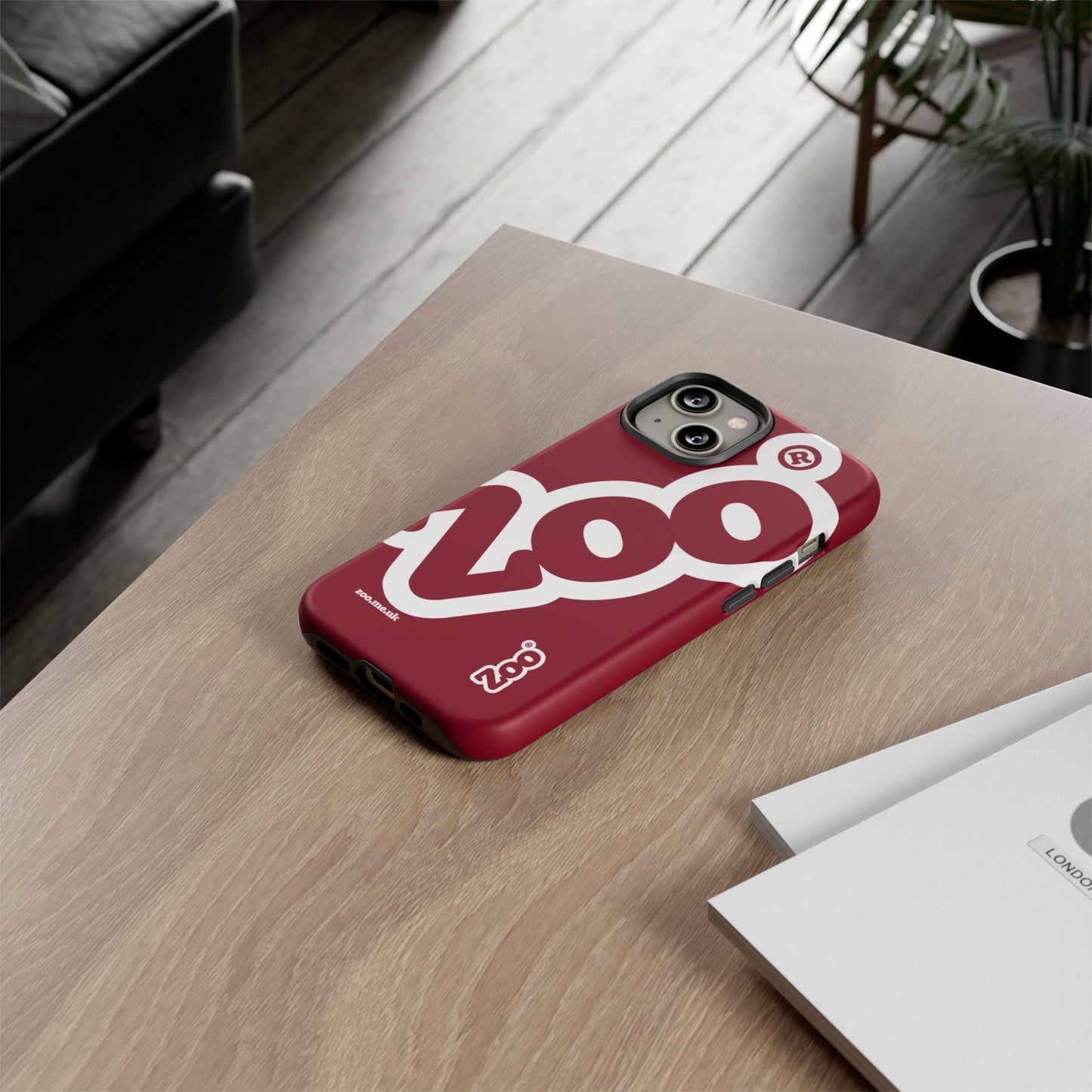 Zoo® Burgundy - Durable iPhone® Case