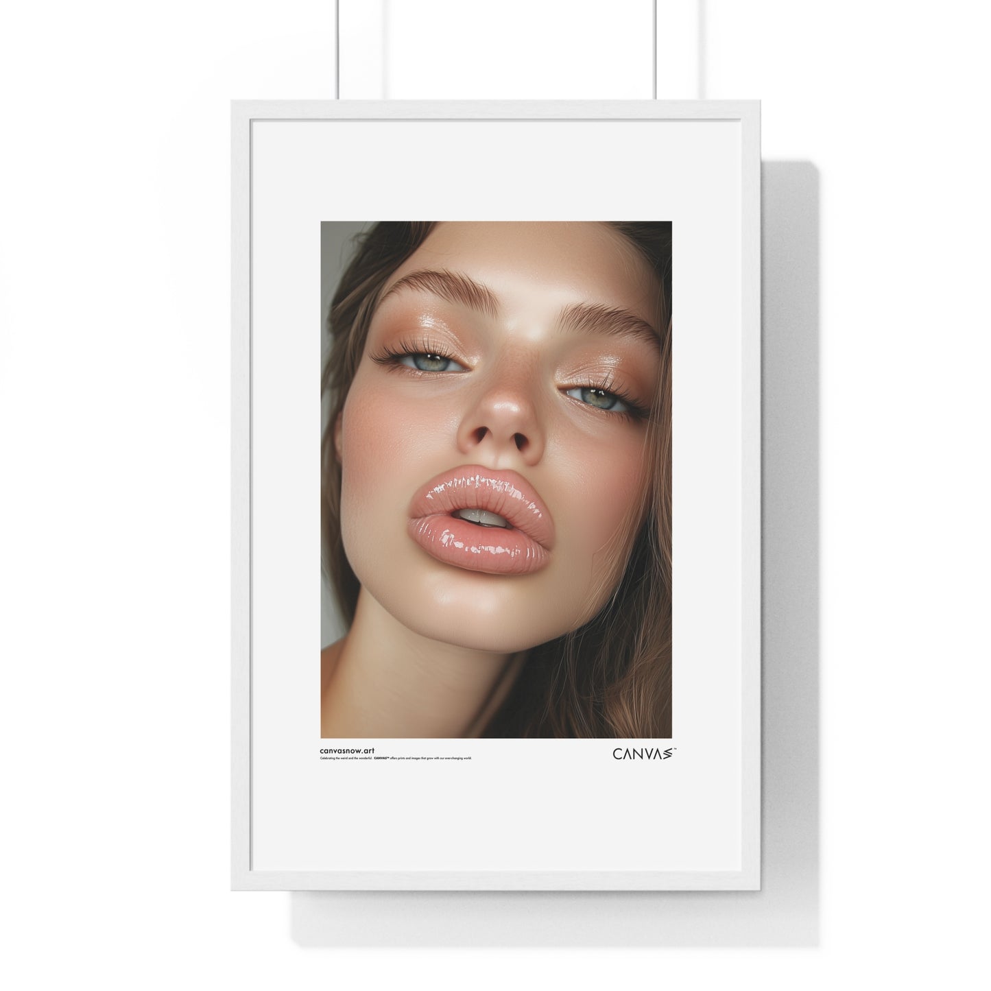 CANVAS™ BOTOX-YOUTH-AI Portrait Framed Poster