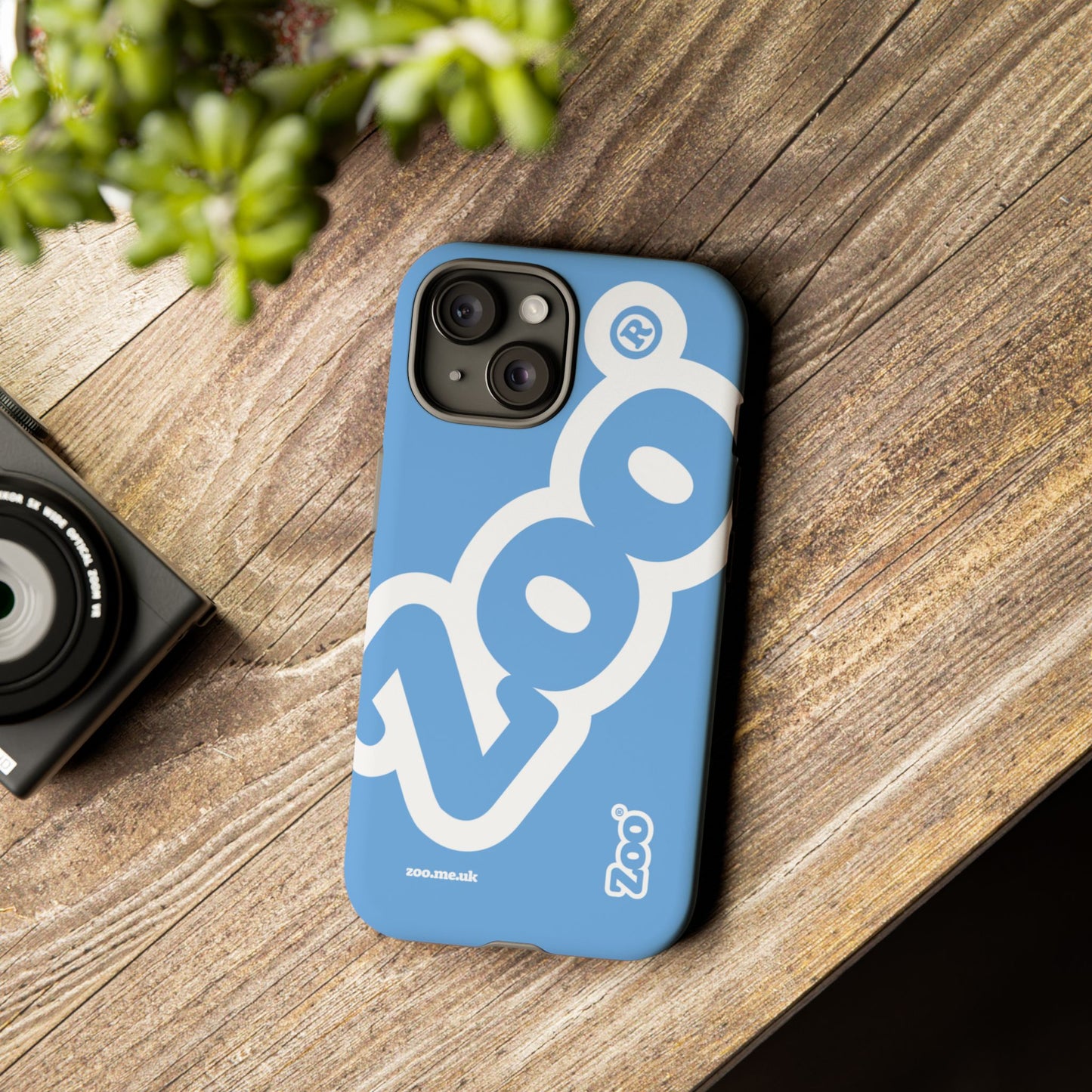 Zoo® Light Blue - Durable iPhone® Case