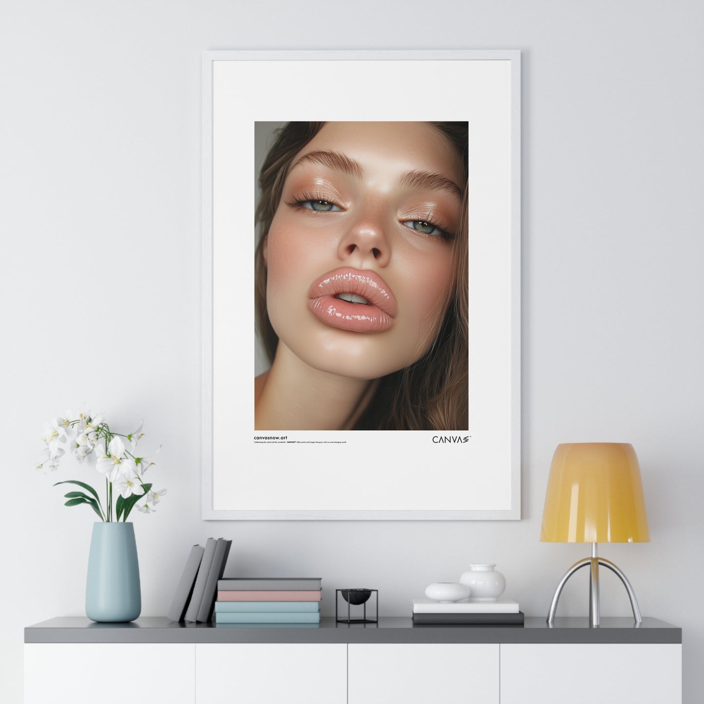 CANVAS™ BOTOX-YOUTH-AI Portrait Framed Poster