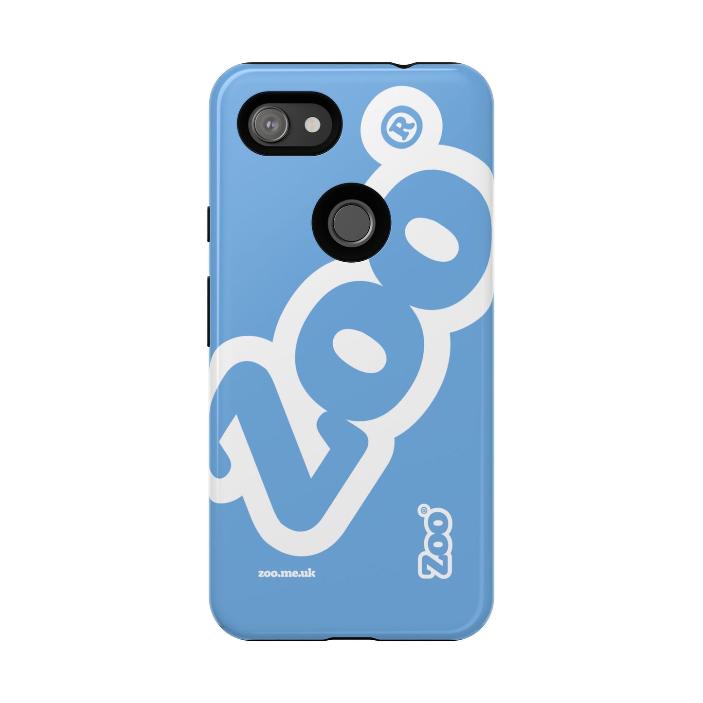 Zoo® Light Blue - Durable iPhone® Case