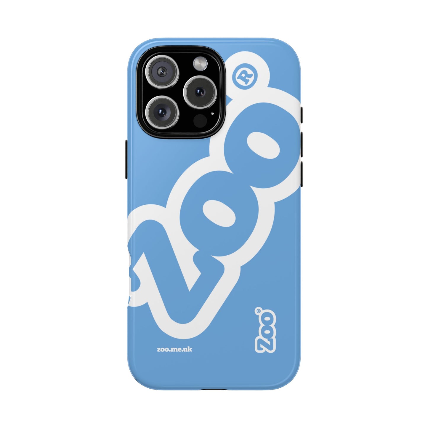 Zoo® Light Blue - Durable iPhone® Case