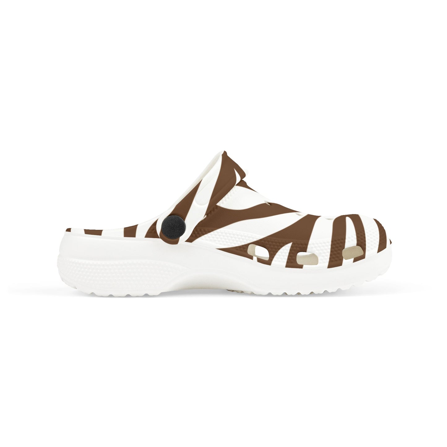 Zoo® Kid's Brown & White Sole Clogs