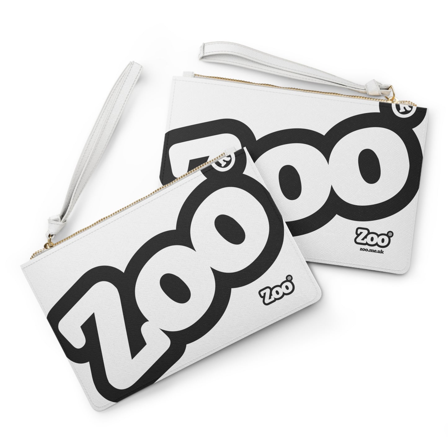 Zoo® Black on White Clutch Bag