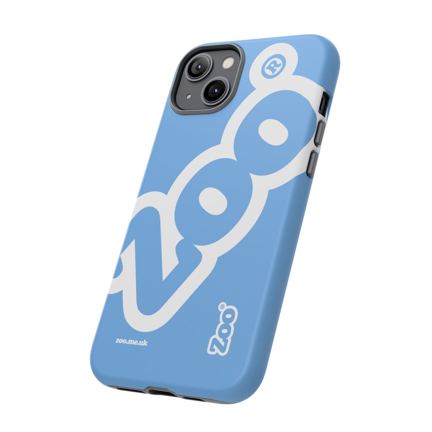 Zoo® Light Blue - Durable iPhone® Case