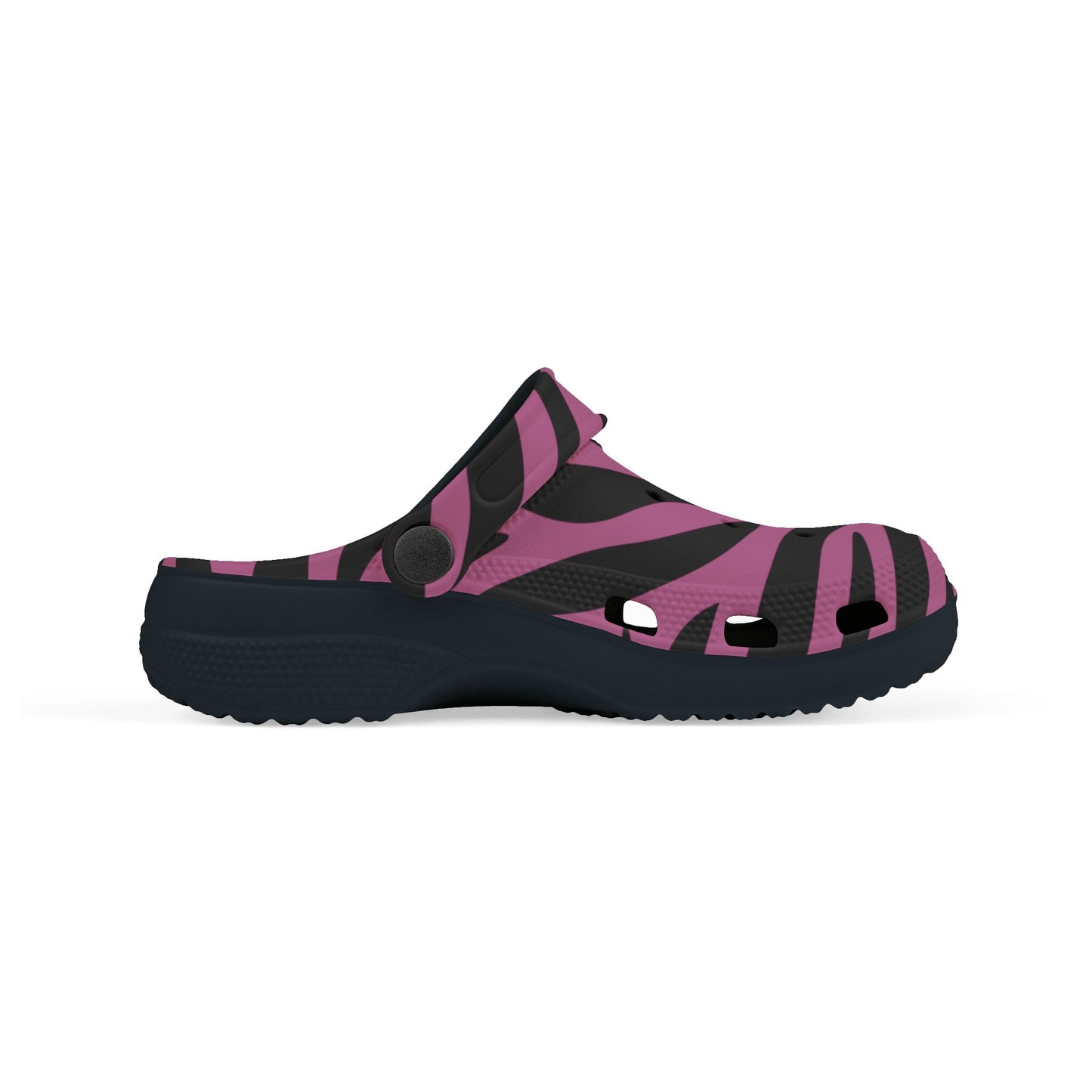 Zoo® Kid's Pink with Black Sole Clogs