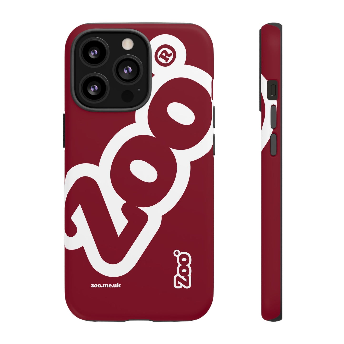 Zoo® Burgundy - Durable iPhone® Case