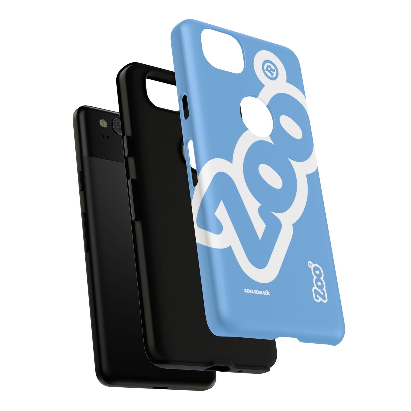 Zoo® Light Blue - Durable iPhone® Case