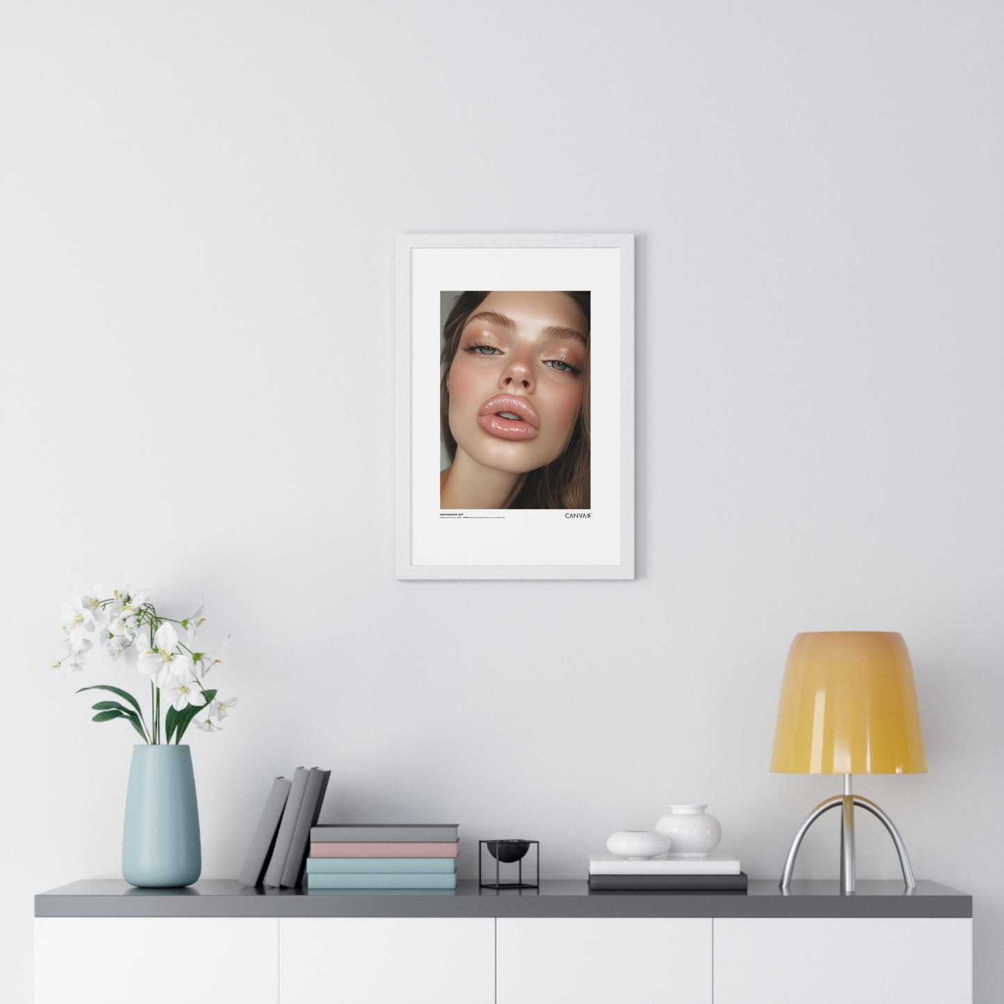 CANVAS™ BOTOX-YOUTH-AI Portrait Framed Poster