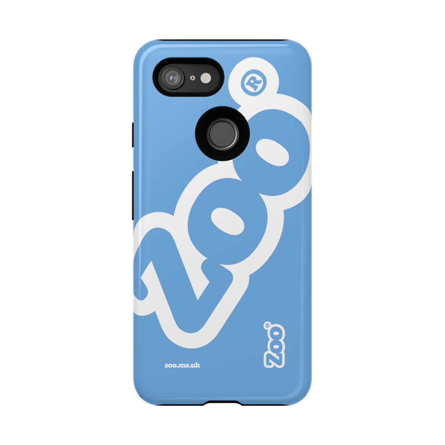 Zoo® Light Blue - Durable iPhone® Case