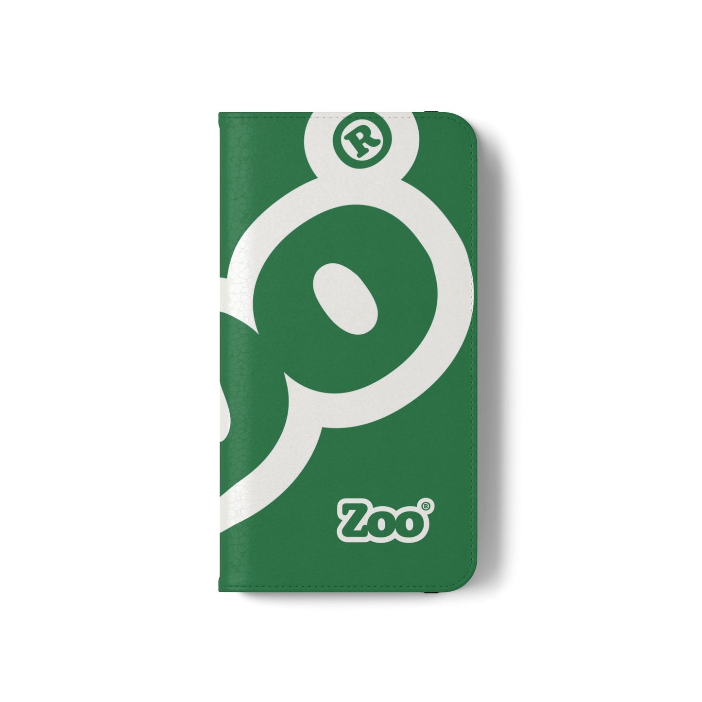 Zoo® Dark Green Flip Case - Phone Wallet with Card Holder