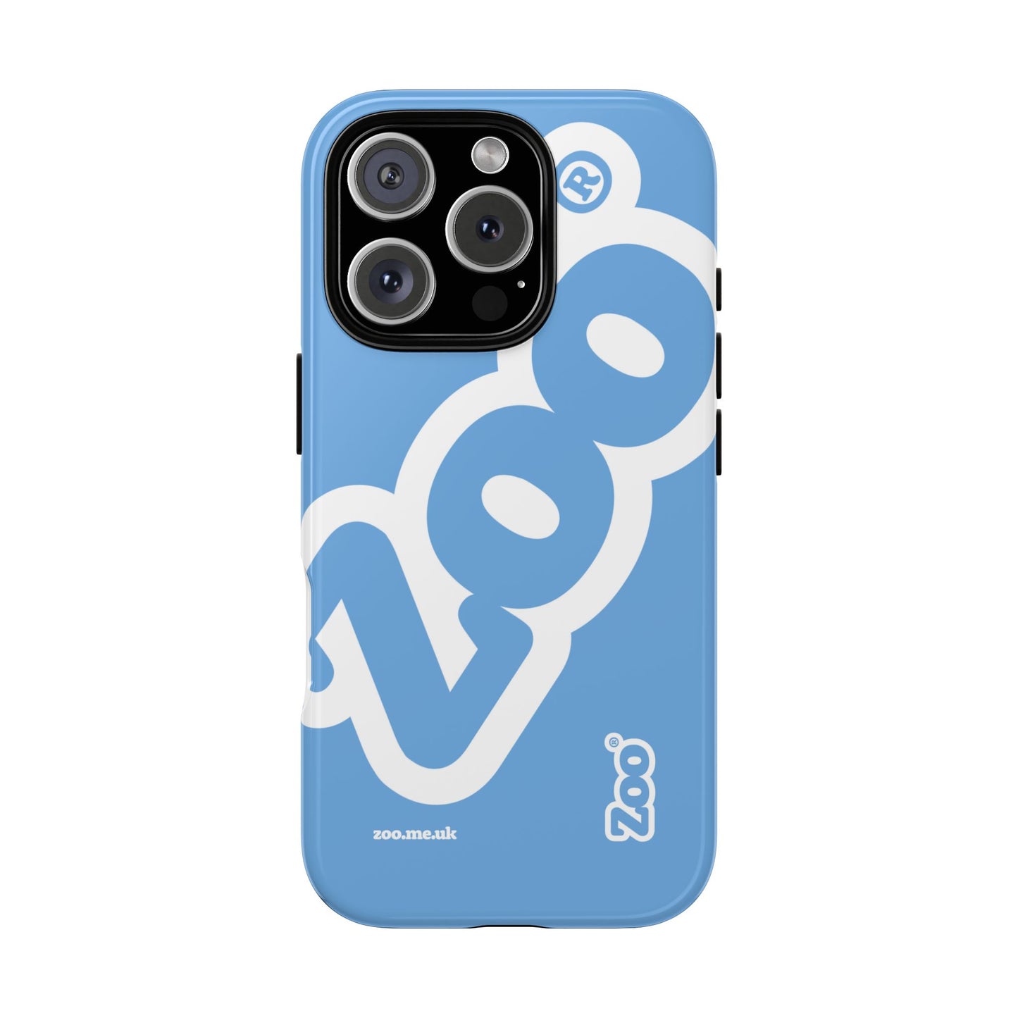 Zoo® Light Blue - Durable iPhone® Case