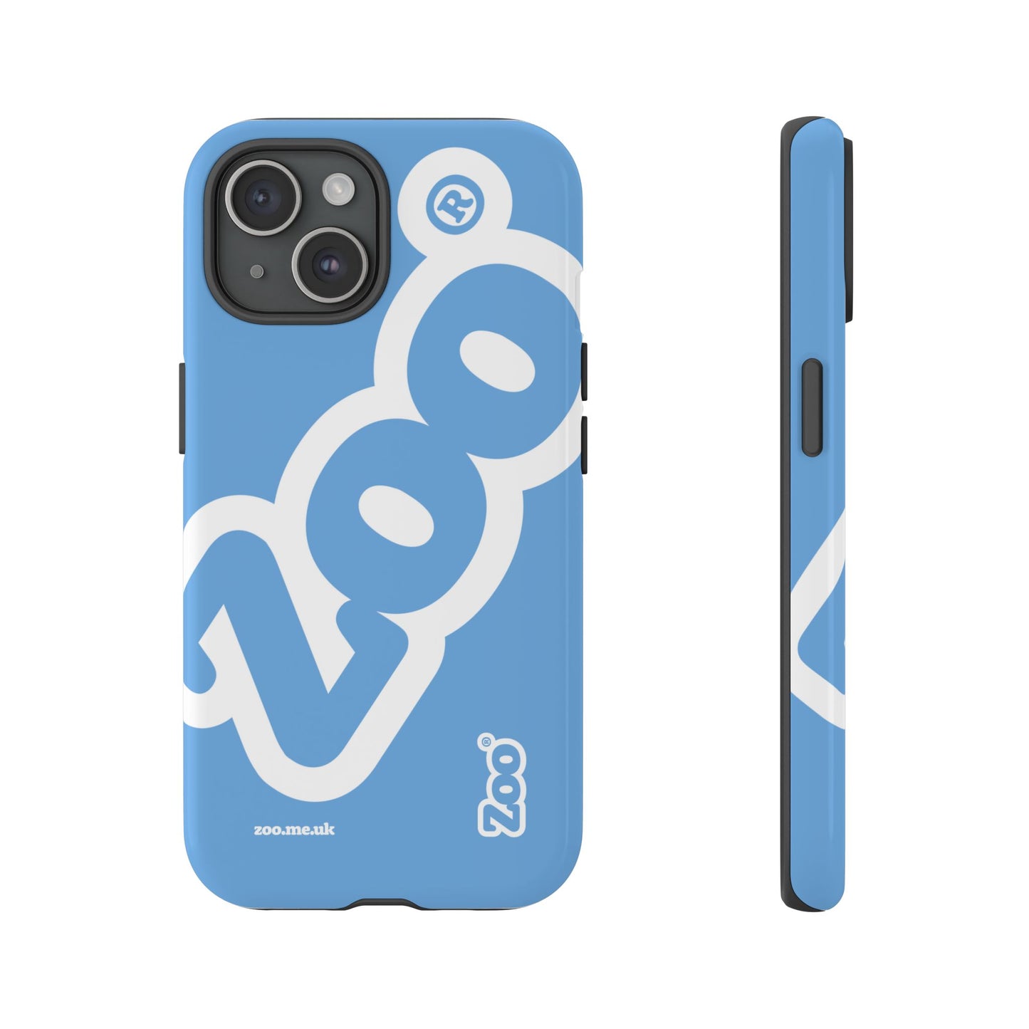 Zoo® Light Blue - Durable iPhone® Case