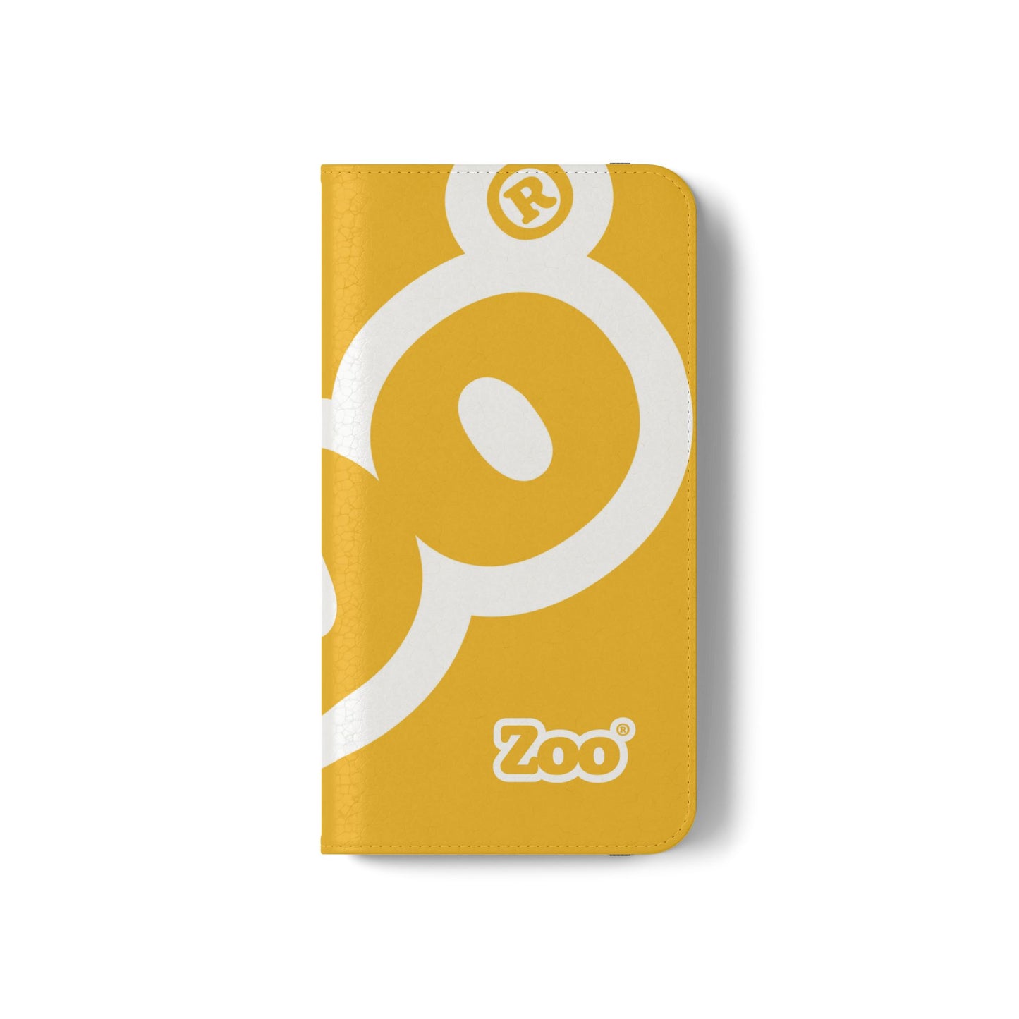 Zoo® Yellow Flip Case - Phone Wallet with Card Holder