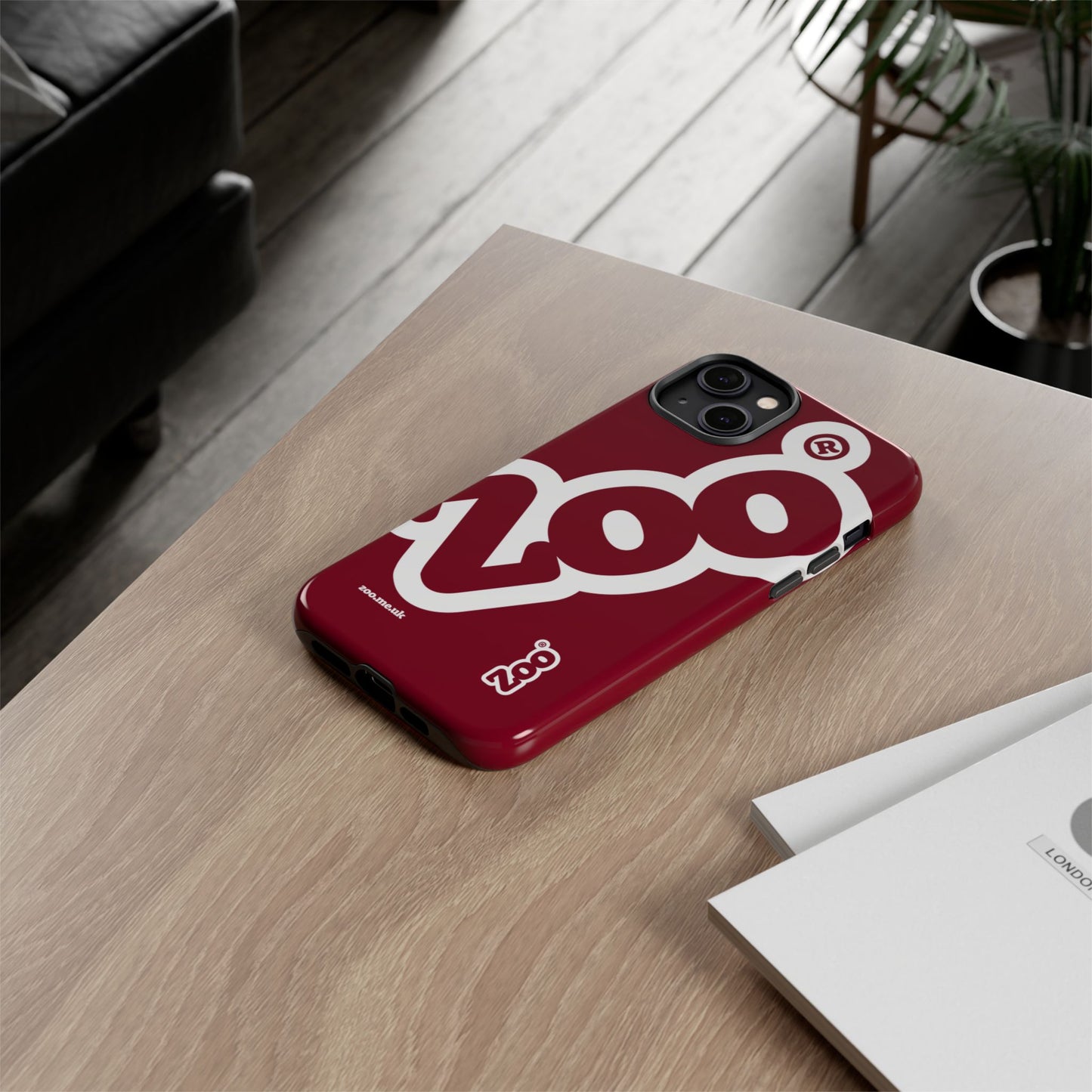 Zoo® Burgundy - Durable iPhone® Case