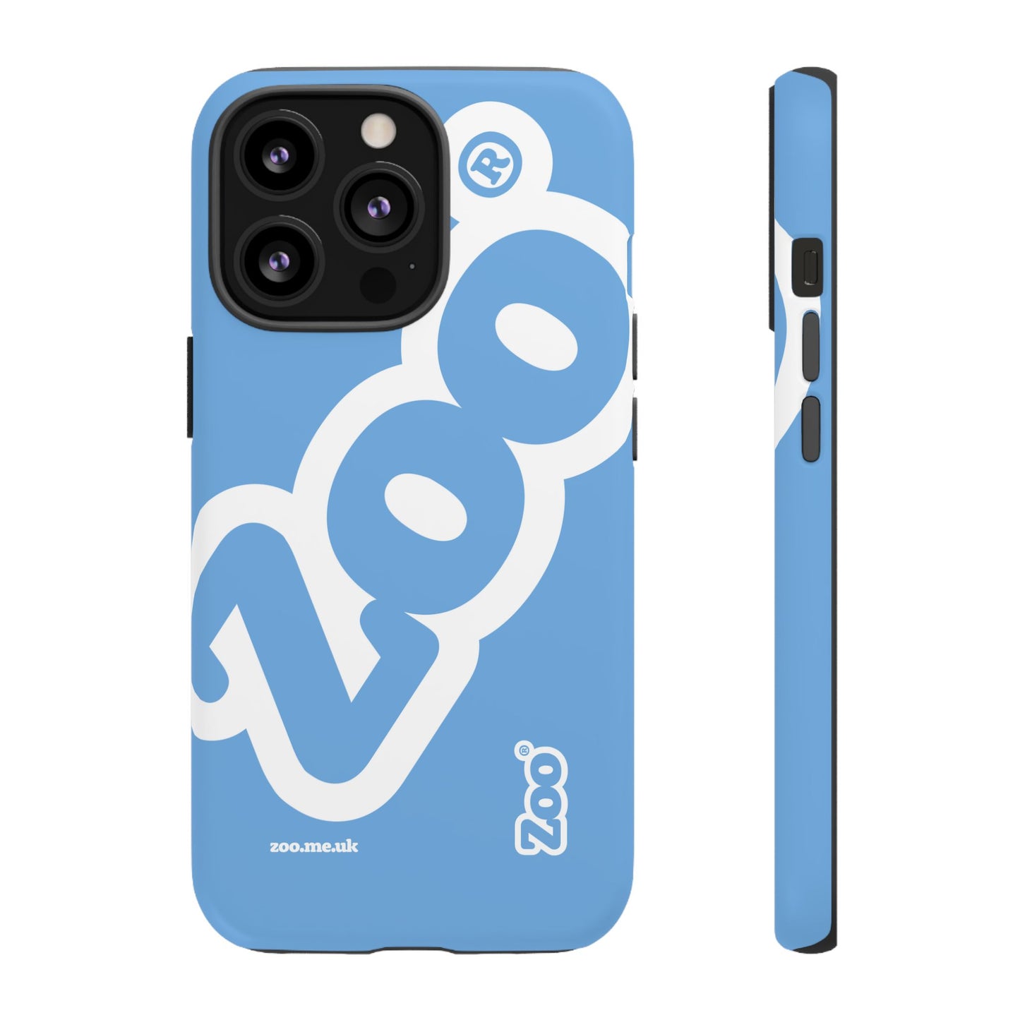 Zoo® Light Blue - Durable iPhone® Case