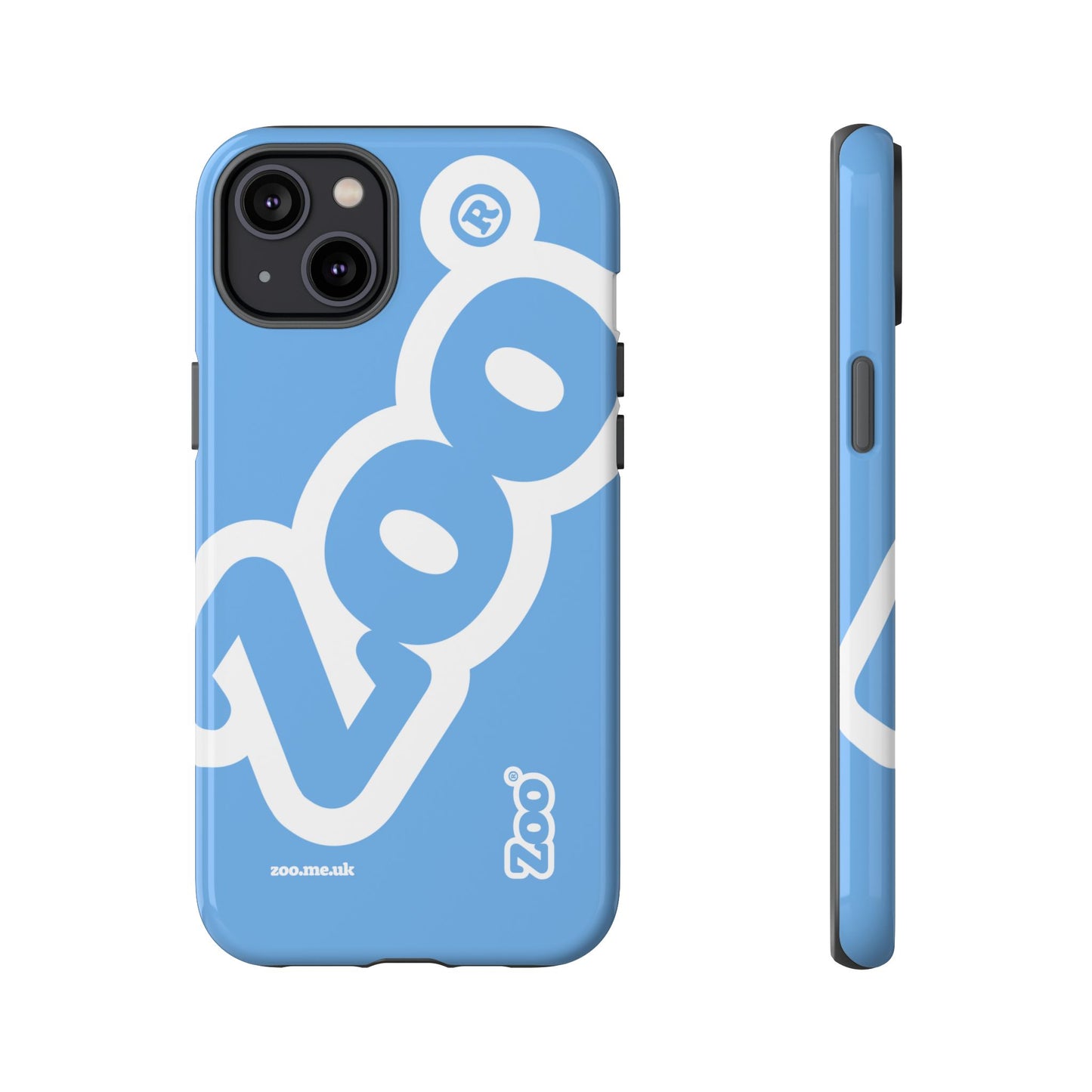 Zoo® Light Blue - Durable iPhone® Case