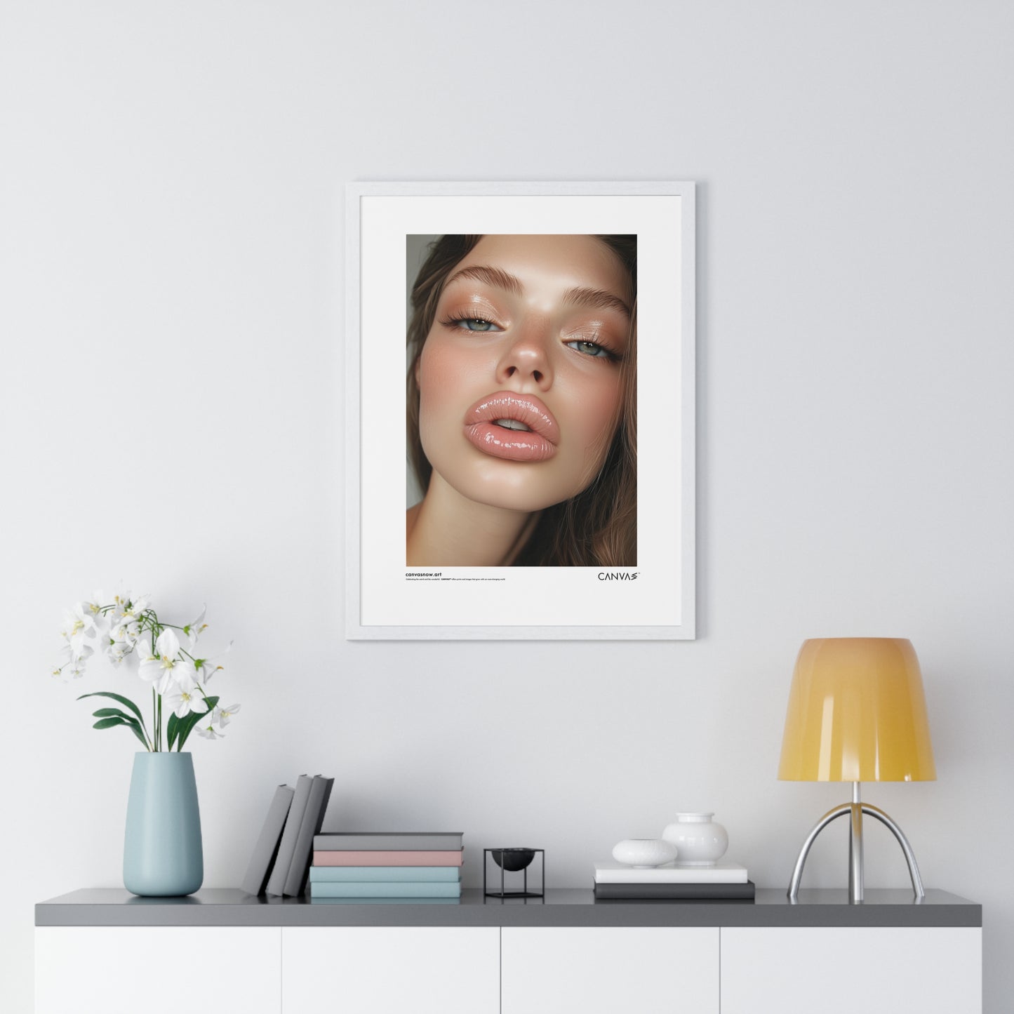 CANVAS™ BOTOX-YOUTH-AI Portrait Framed Poster