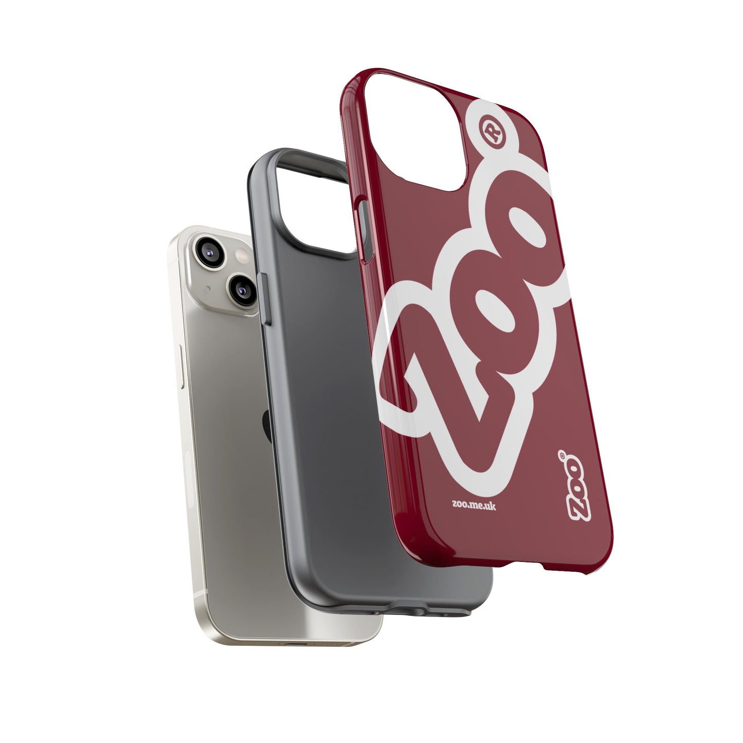 Zoo® Burgundy - Durable iPhone® Case