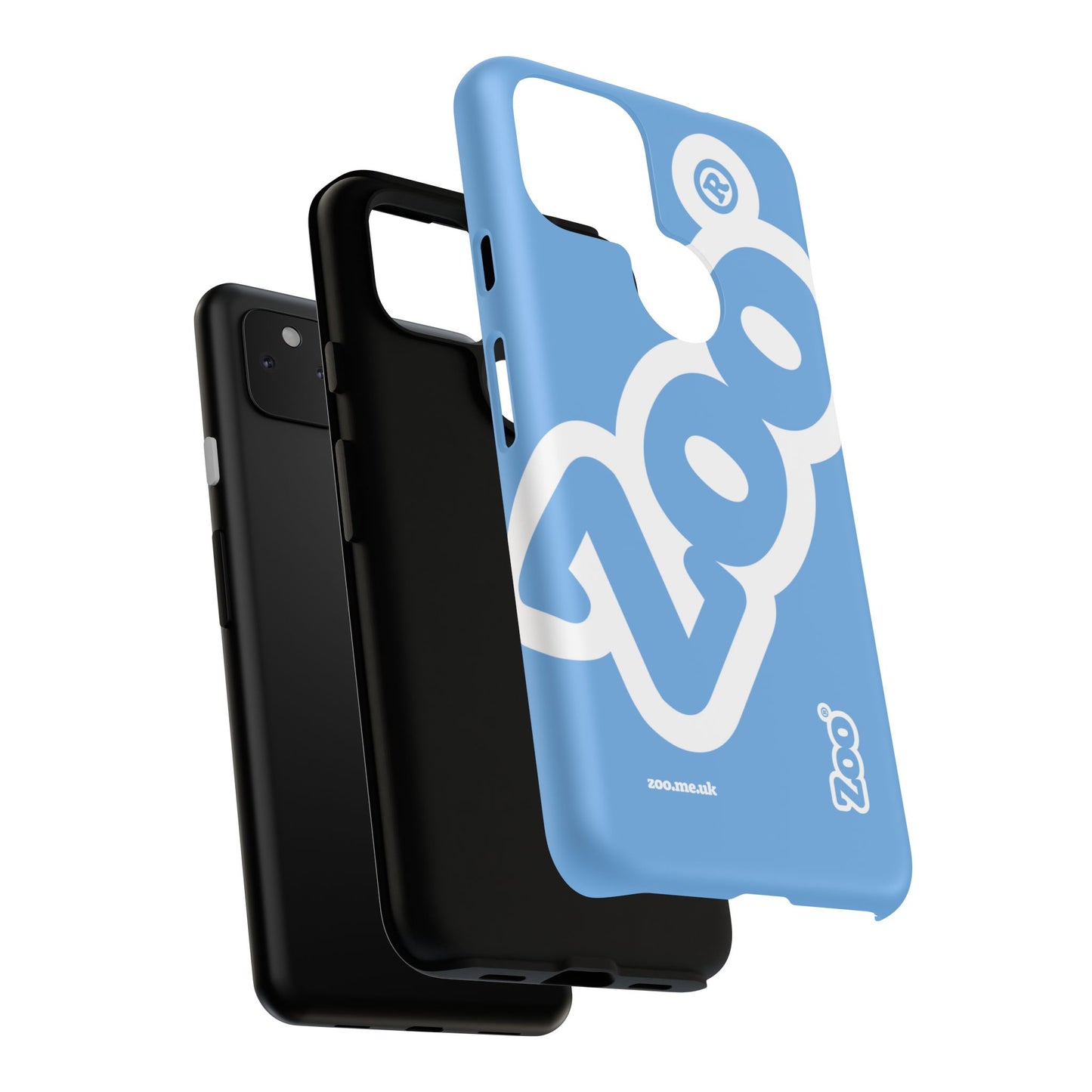 Zoo® Light Blue - Durable iPhone® Case