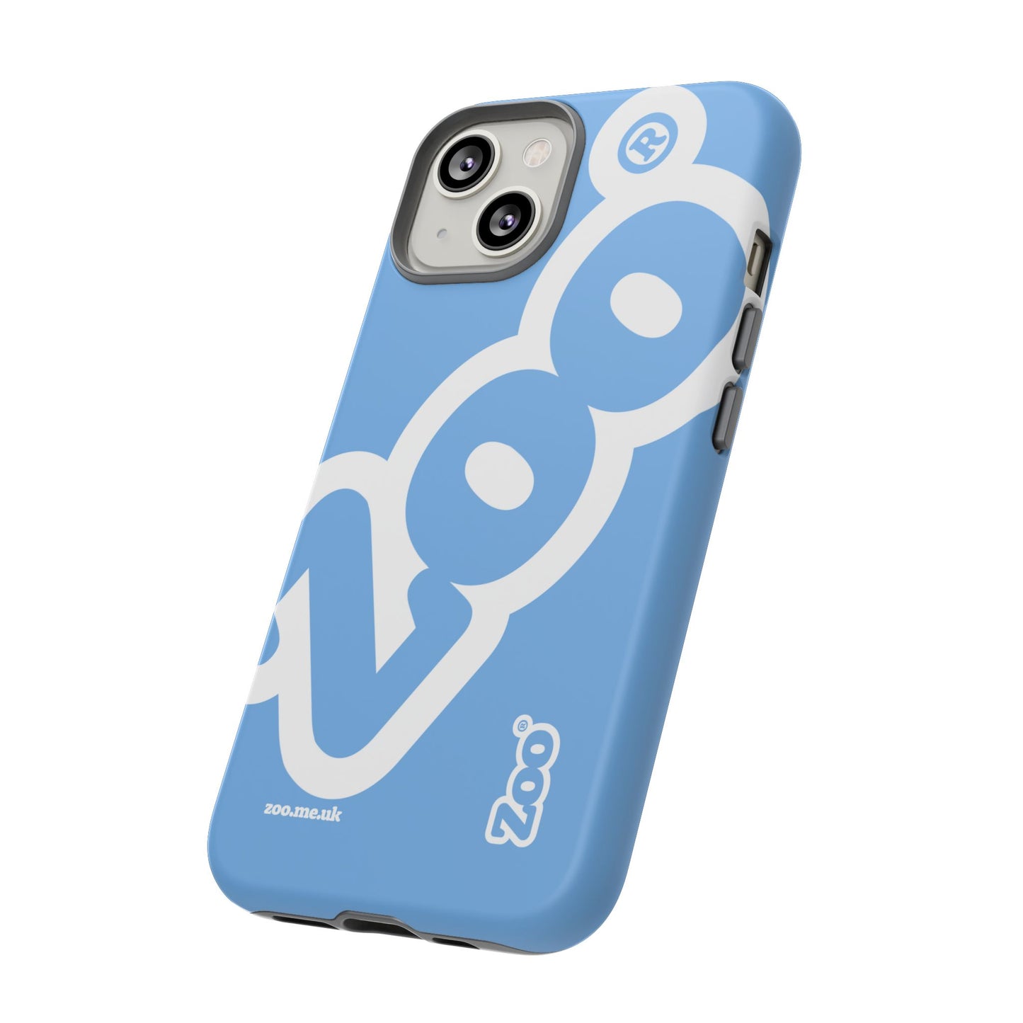 Zoo® Light Blue - Durable iPhone® Case