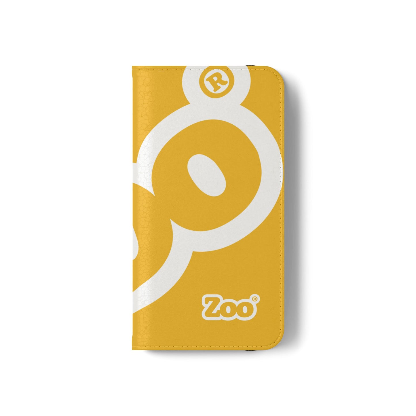 Zoo® Yellow Flip Case - Phone Wallet with Card Holder